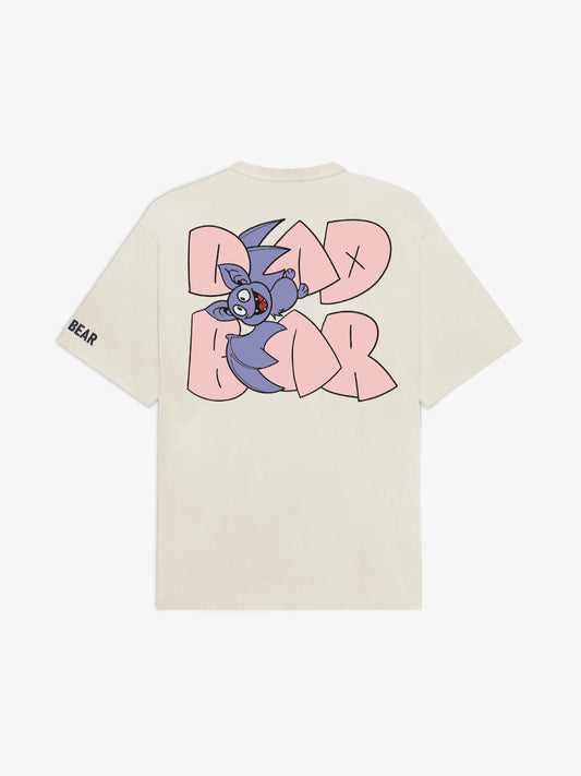 The Bat Tee Cream White