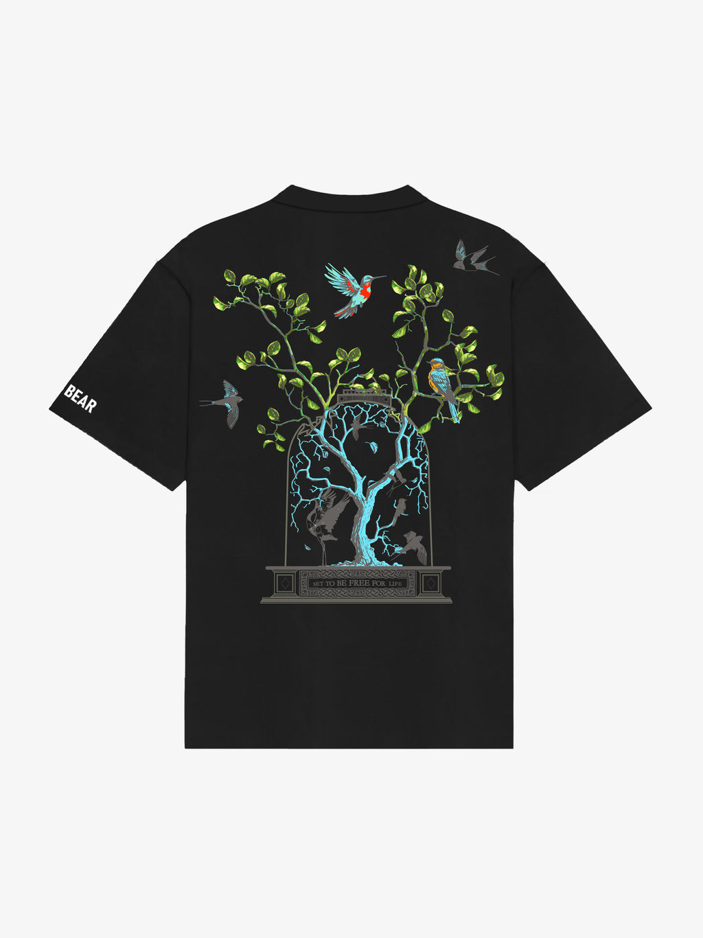 Set Free Tee Black