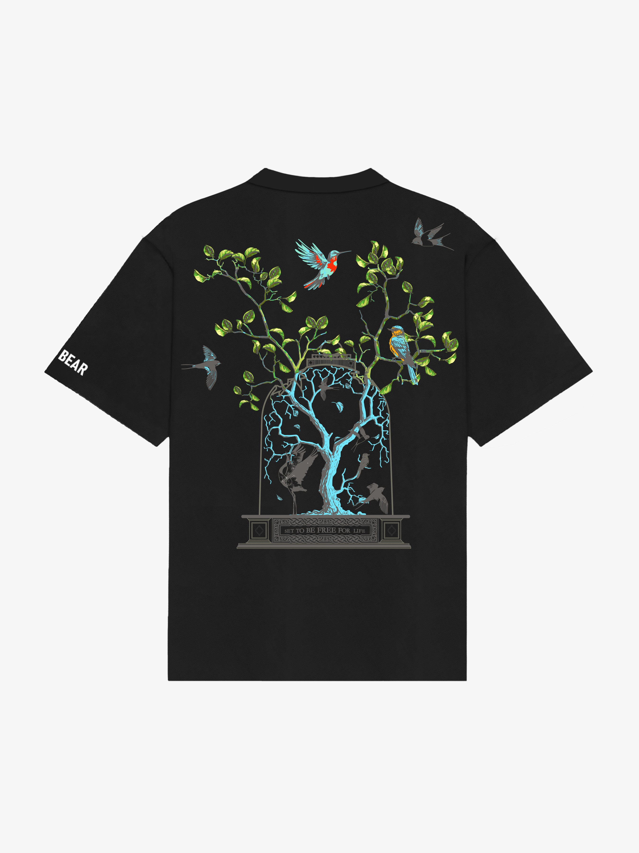 Set Free Tee Black