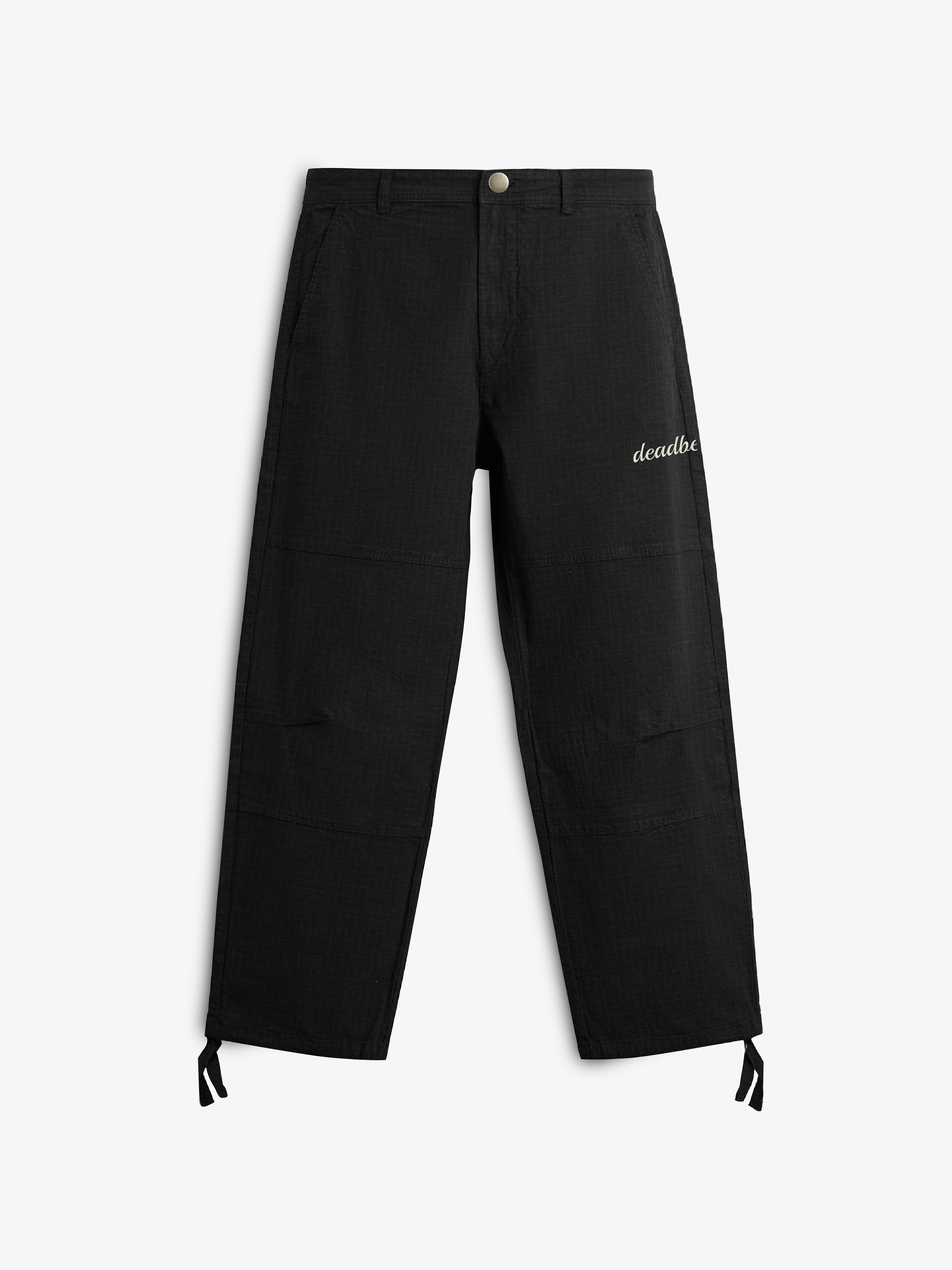 Ripstop Pants Black