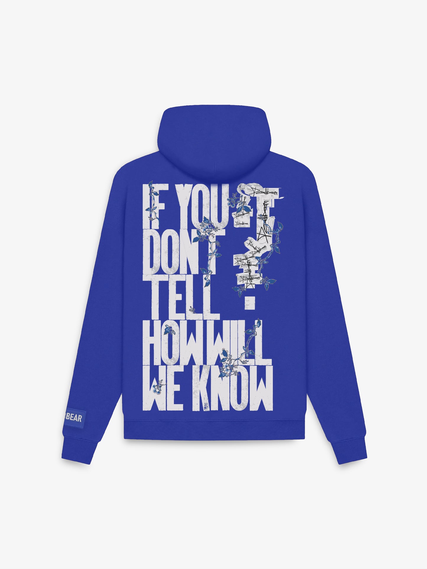 Confessions Hoodie Royal Blue