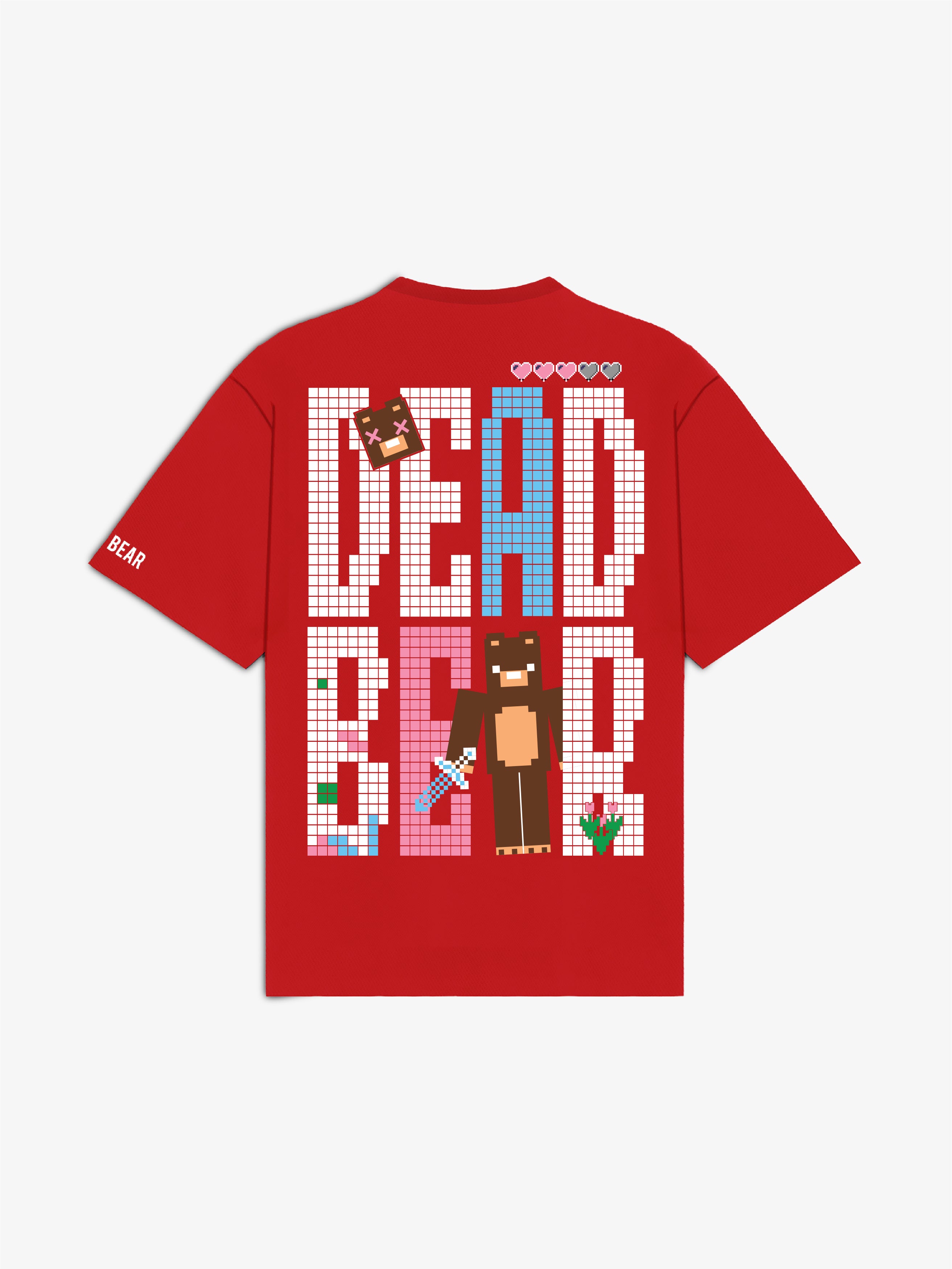 Pixel Tee Red