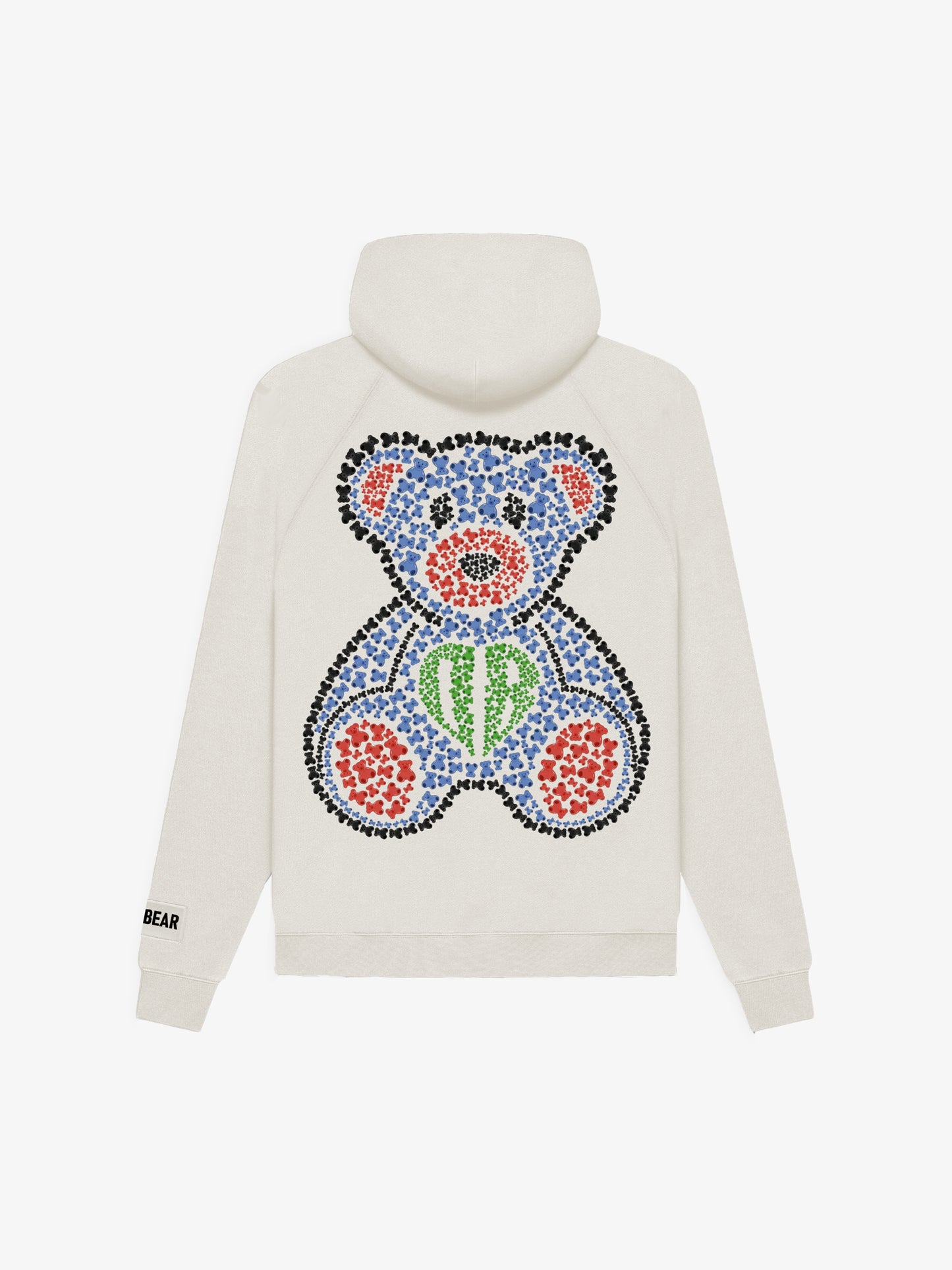 Gummy Bear Hoodie Cream White