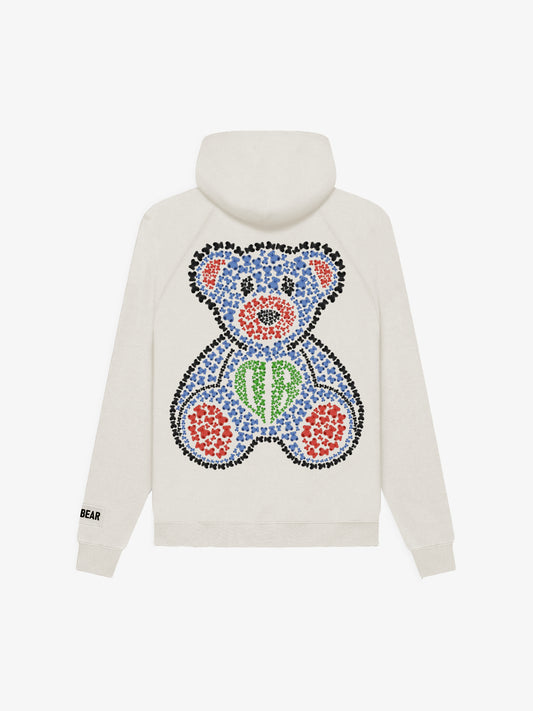 Gummy Bear Hoodie Cream White