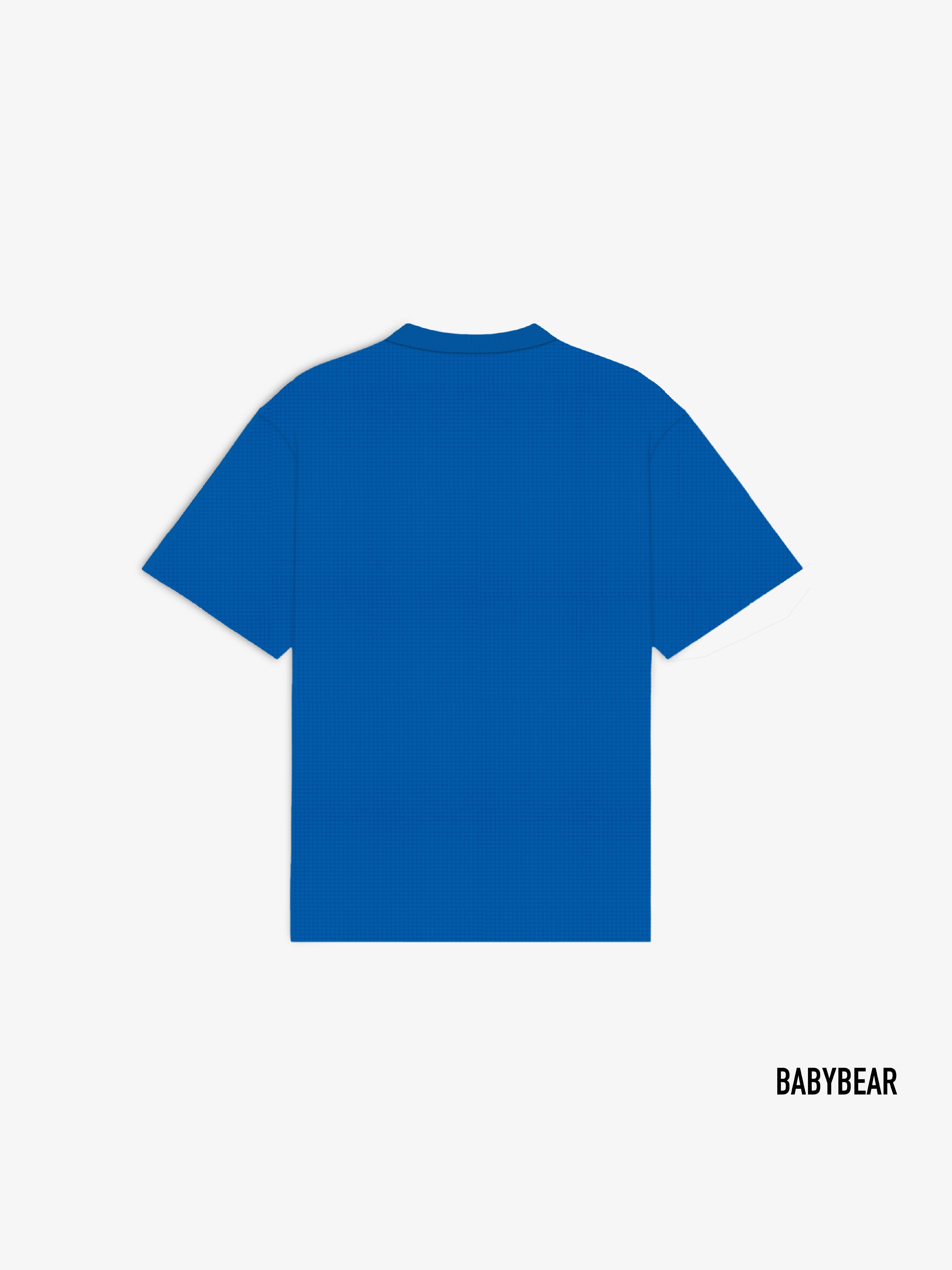 Babybear Waffle Tee Royal Blue