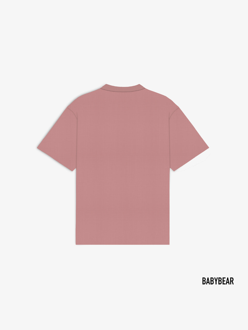 Babybear Waffle Tee Pink
