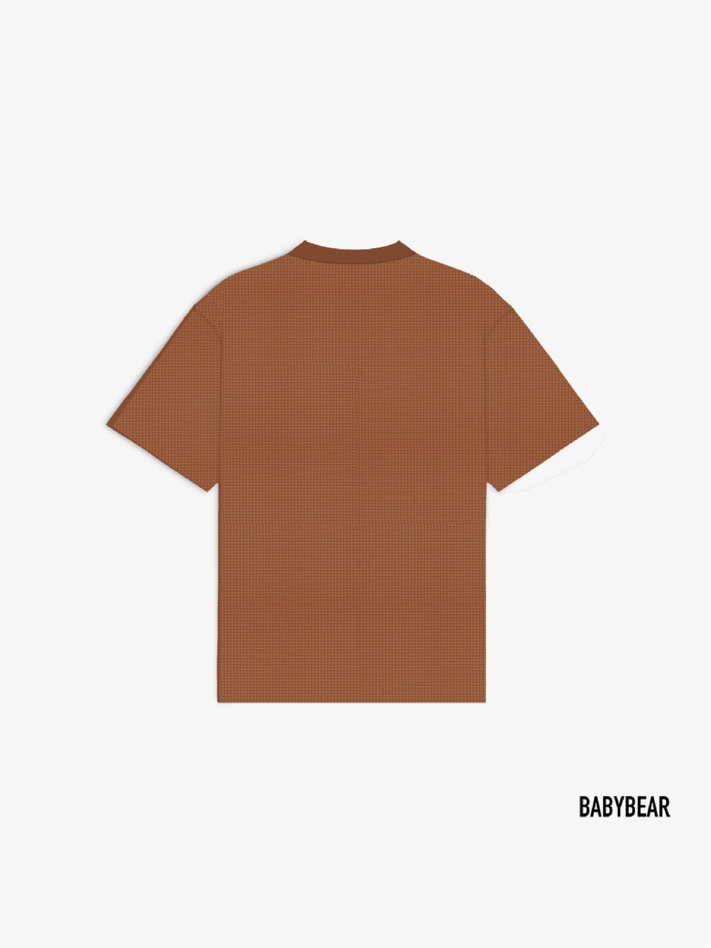 Babybear Waffle Tee Brown