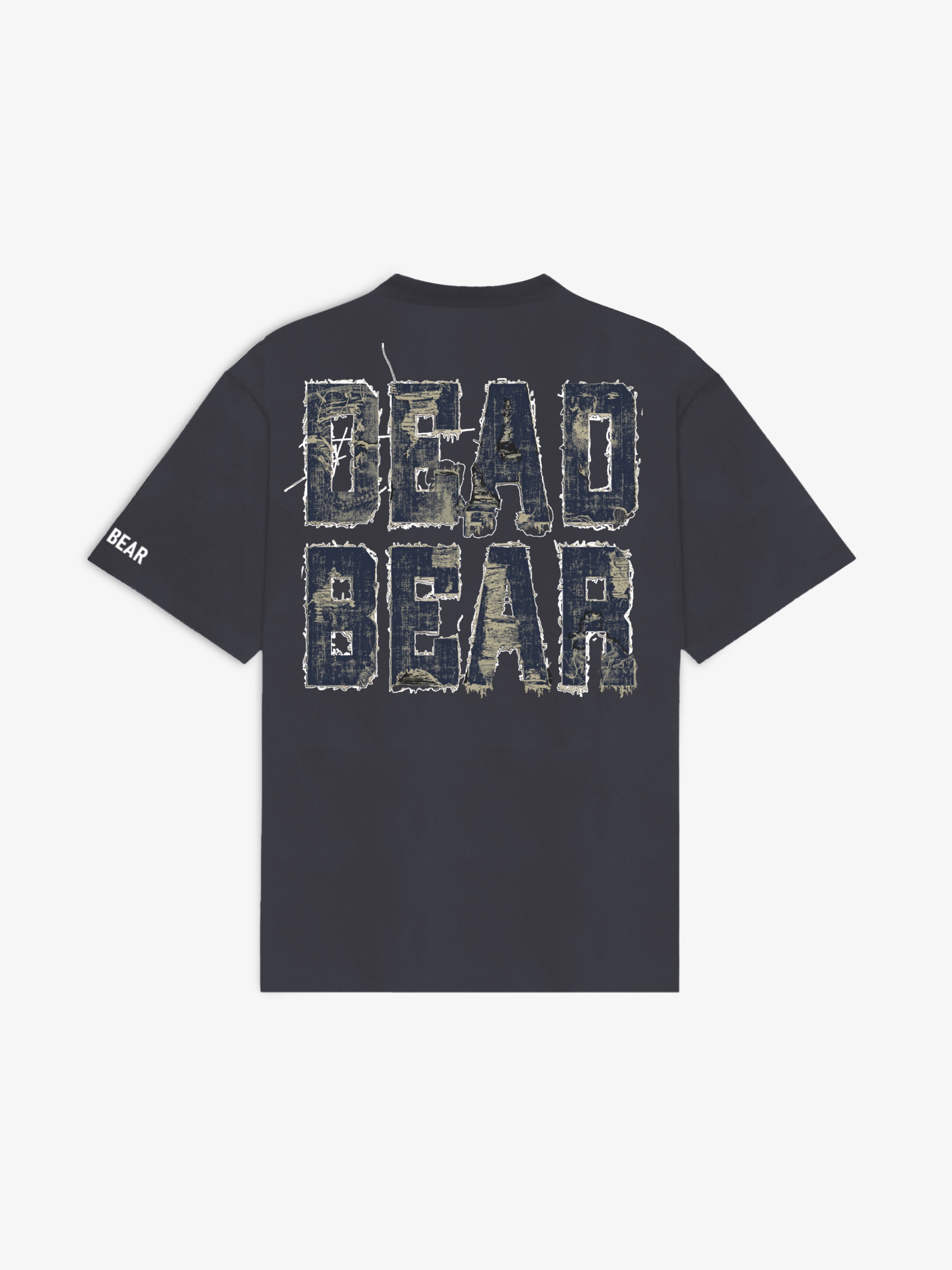 Fake Denim Tee Grey