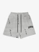Distressed Washed Grey Shorts