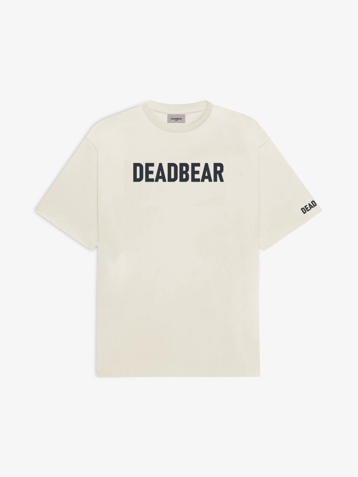 Basic Cream White Tee – DEADBEAR