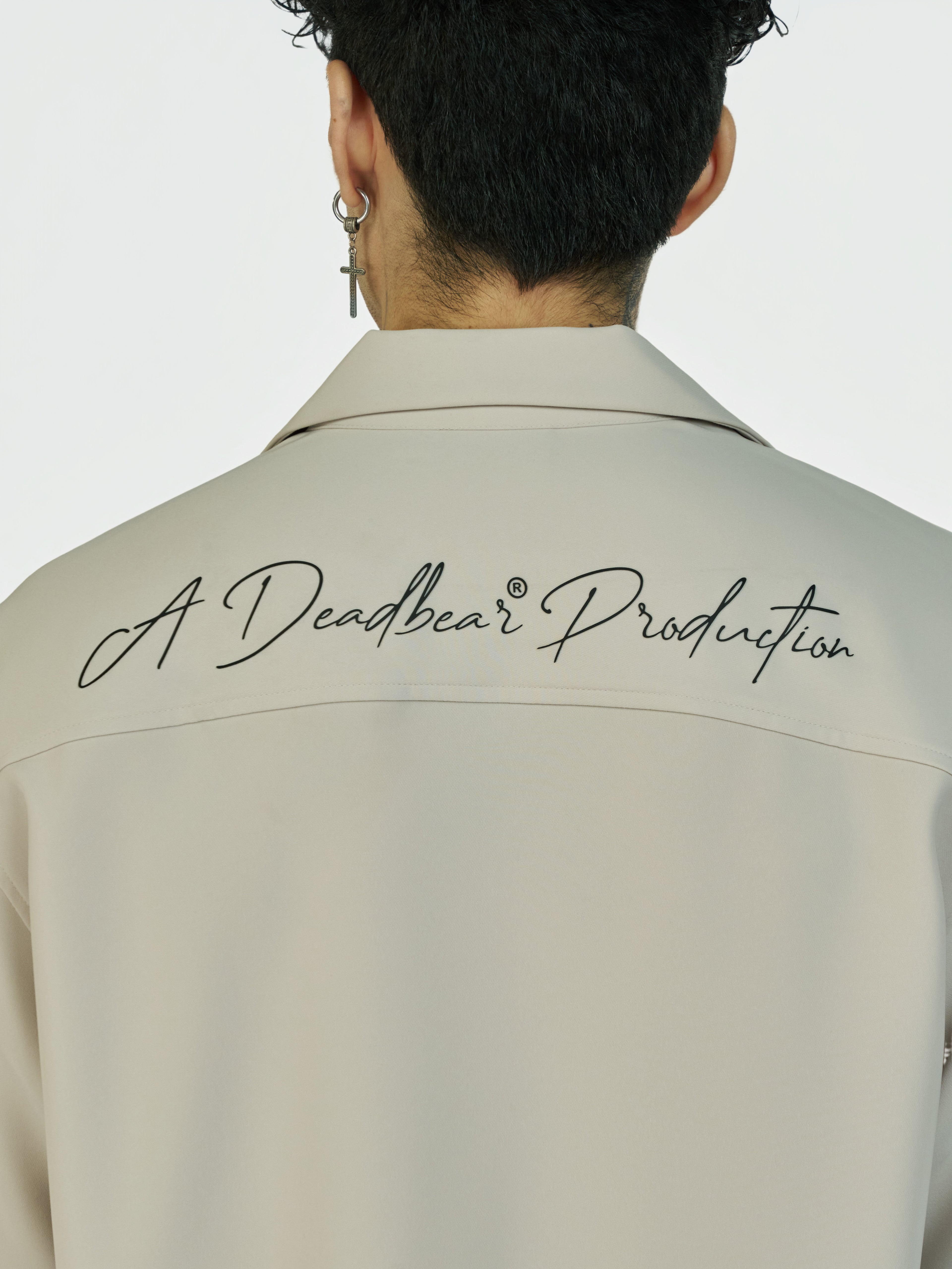 Bowling Shirt Stone Grey