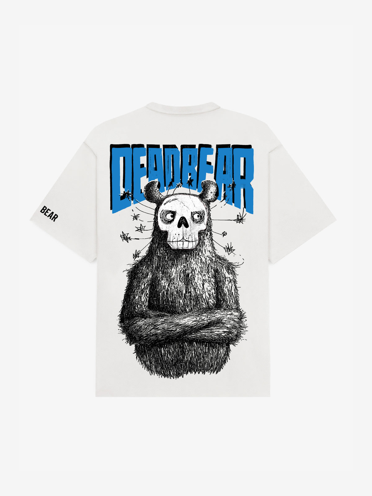 Cream White Demon Tee – DEADBEAR