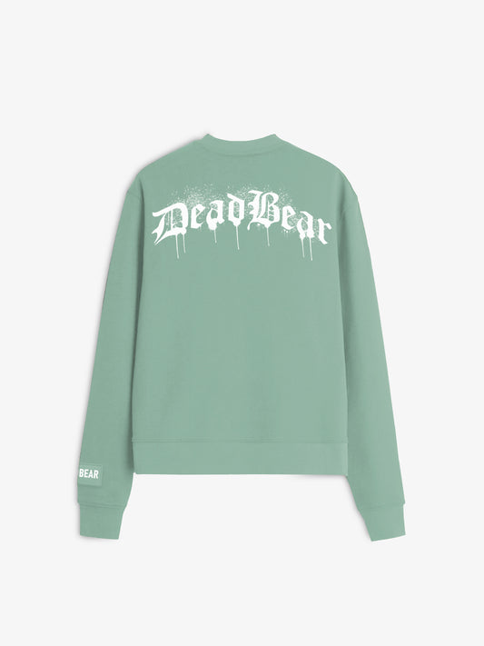 Drip Sweatshirt Mint Green