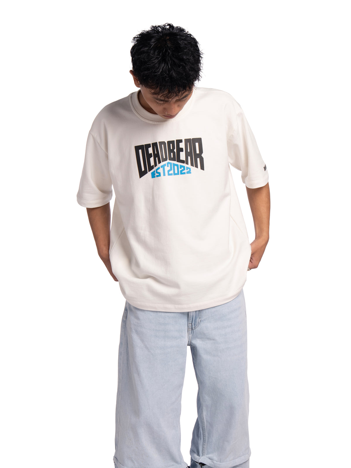 Cream White Demon Tee – DEADBEAR