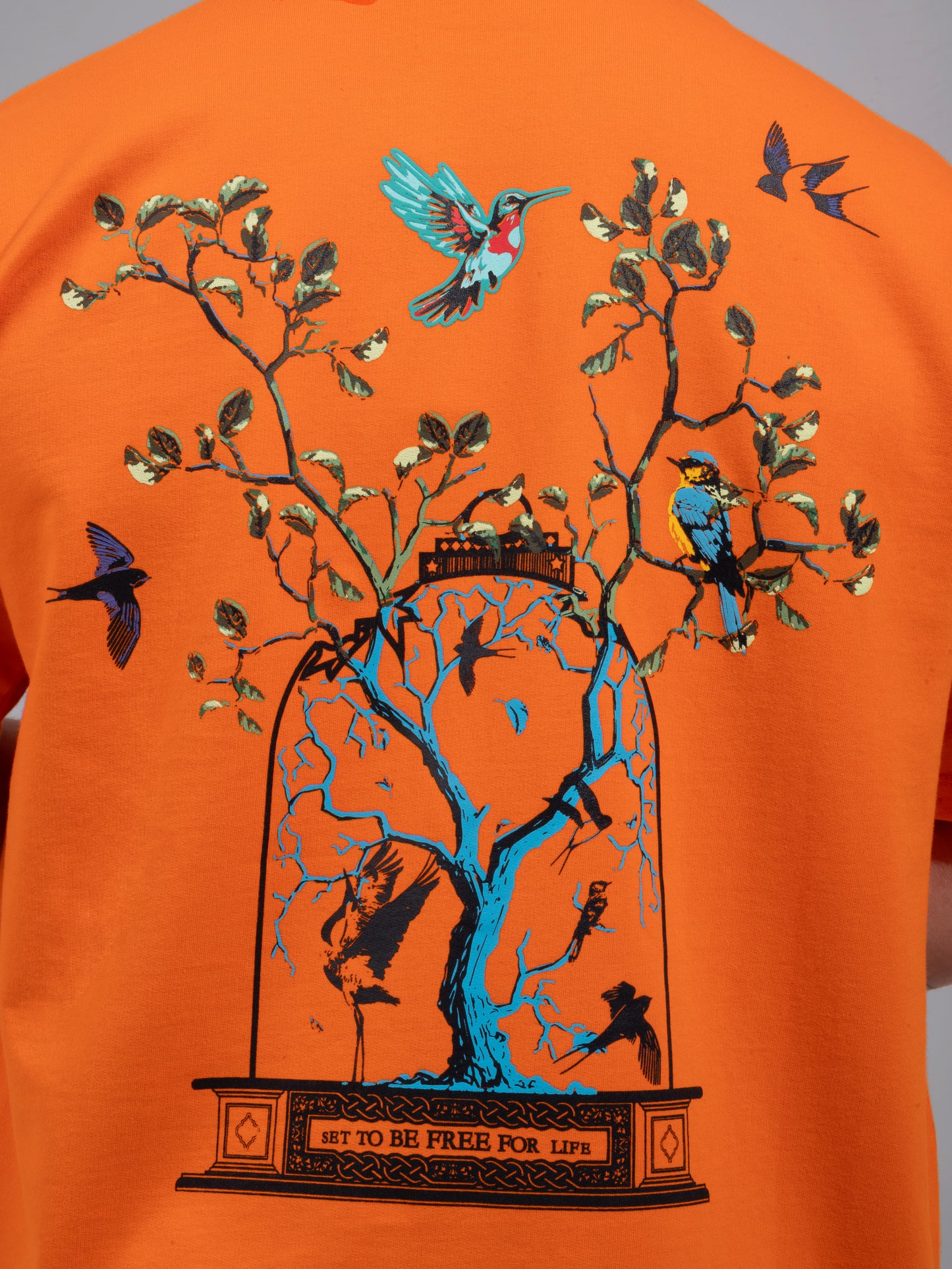 Set Free Tee Orange