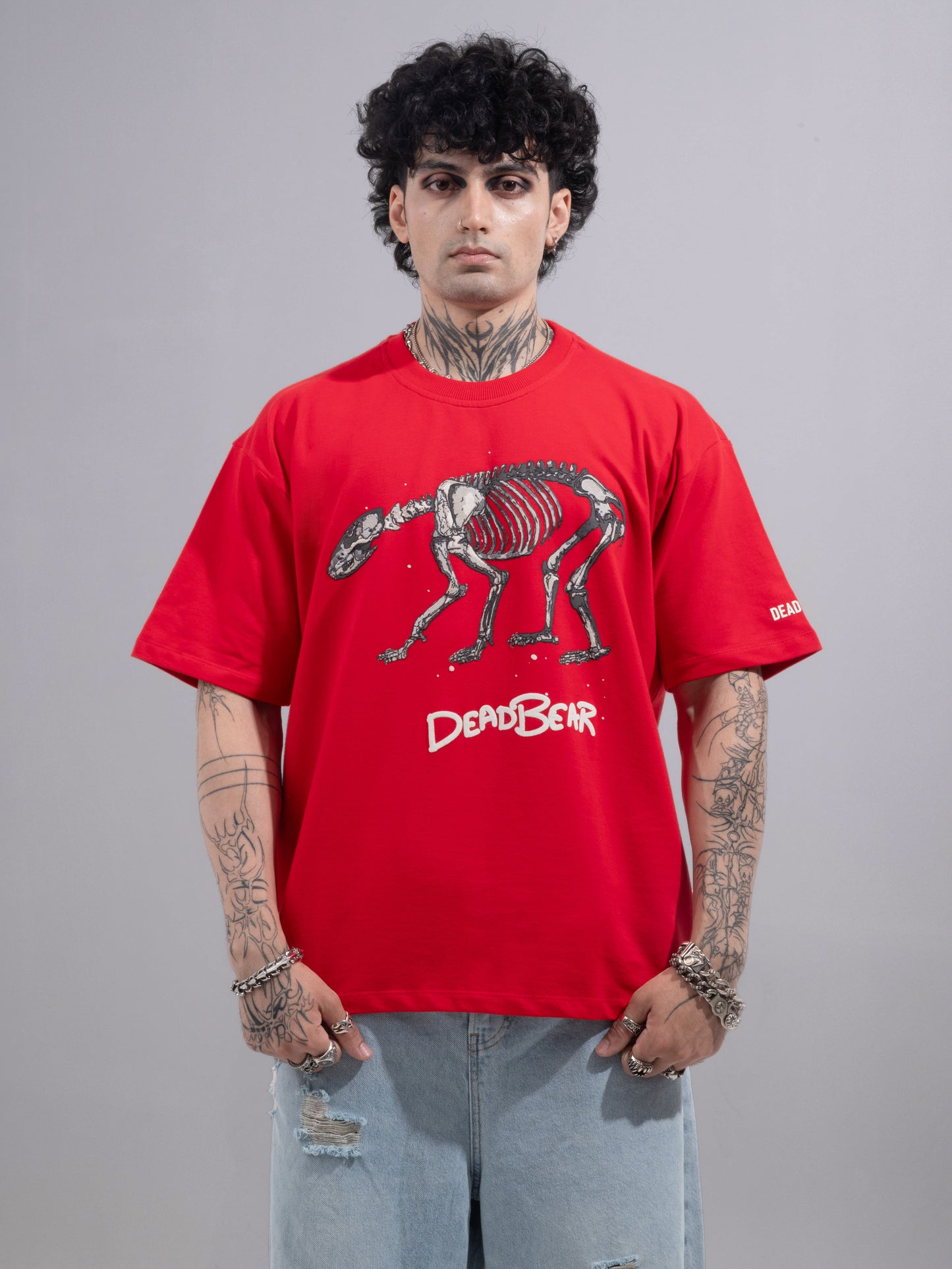 The Fossil Tee Red