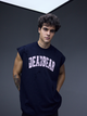 Distressed Navy Tank