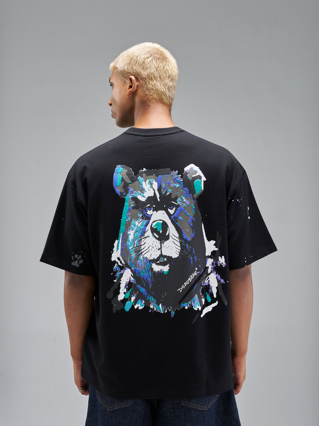 Grumpy Bear Tee Black