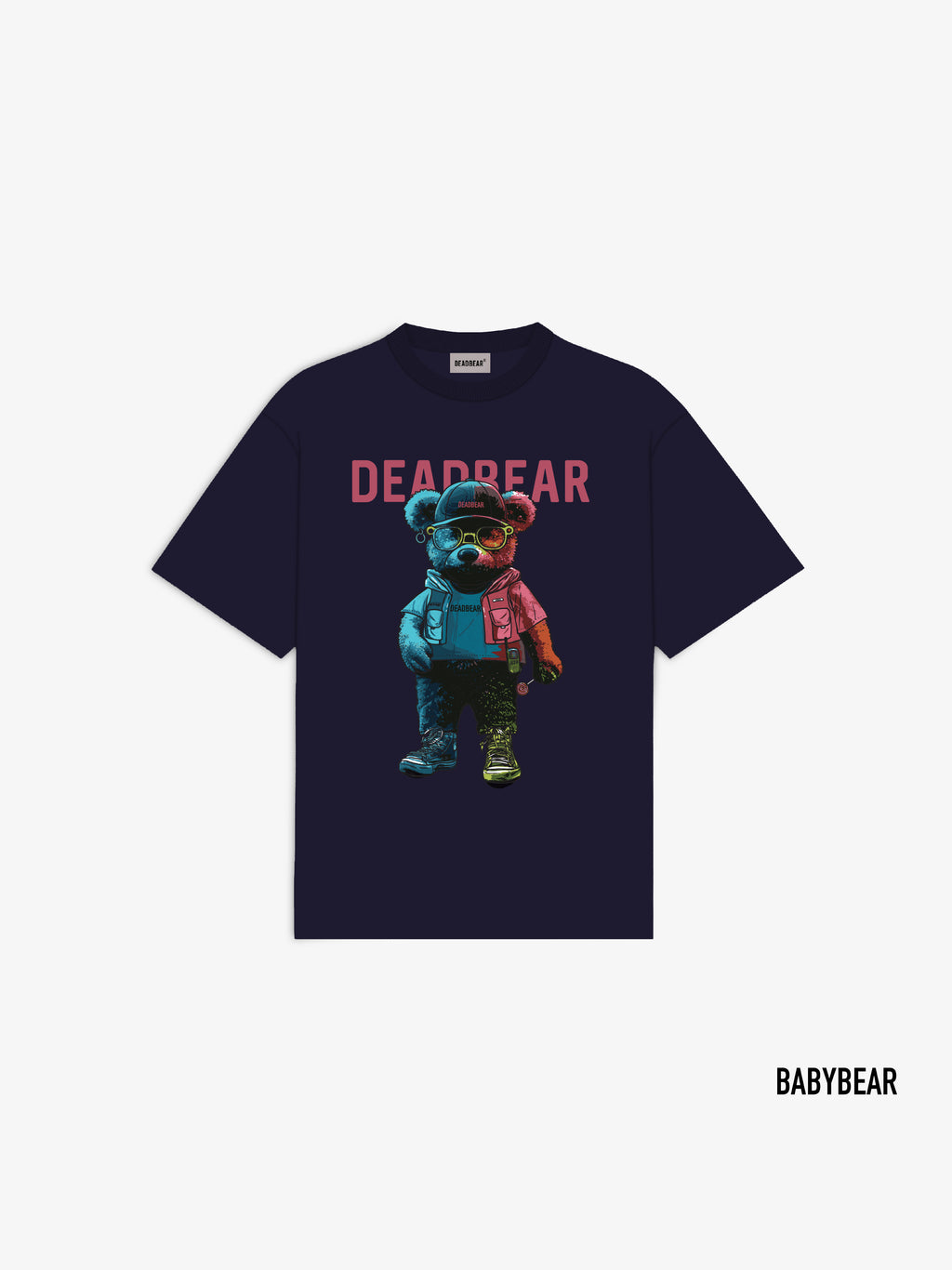 Babybear Ted Tee Navy