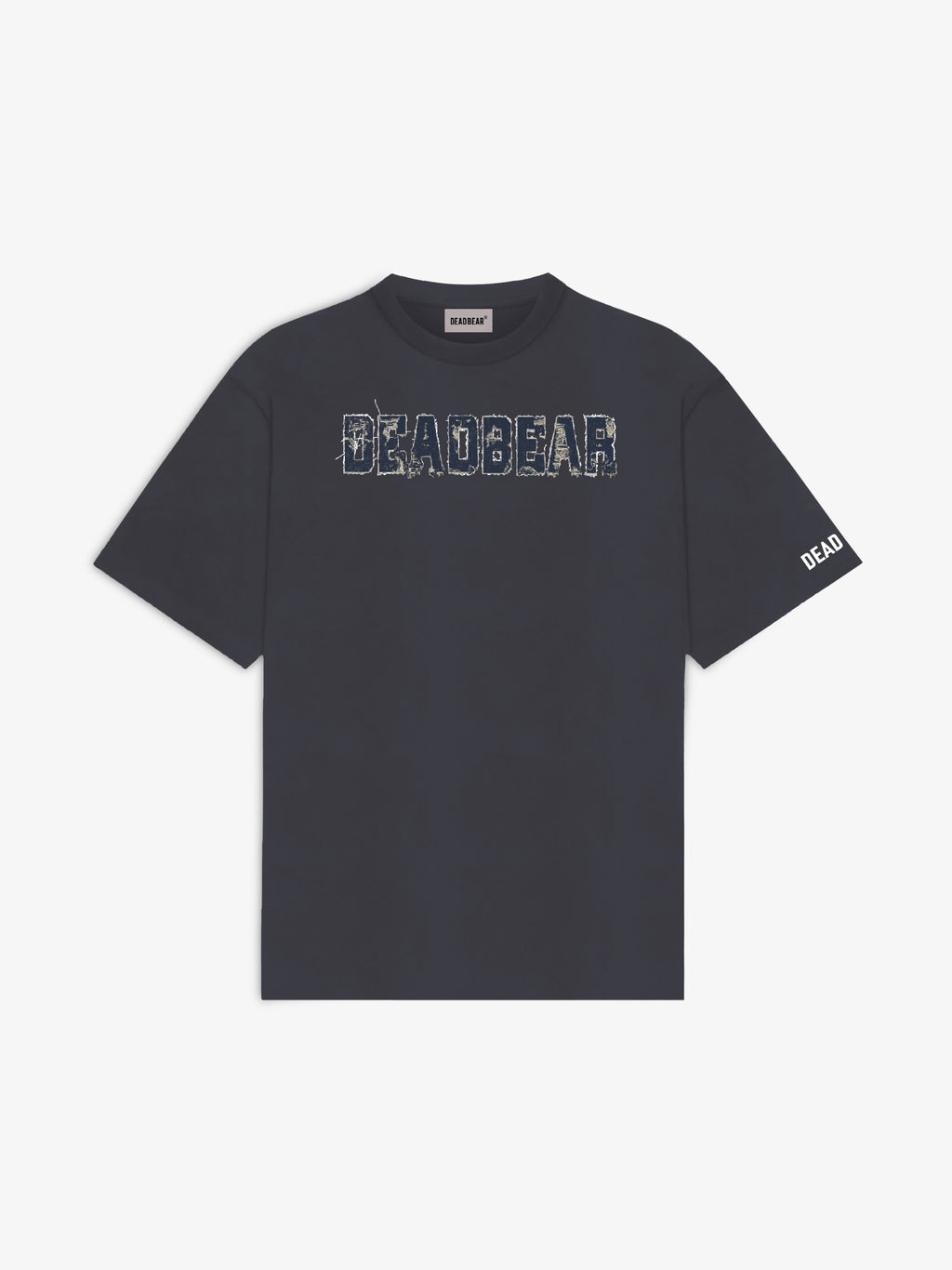 Fake Denim Tee Grey