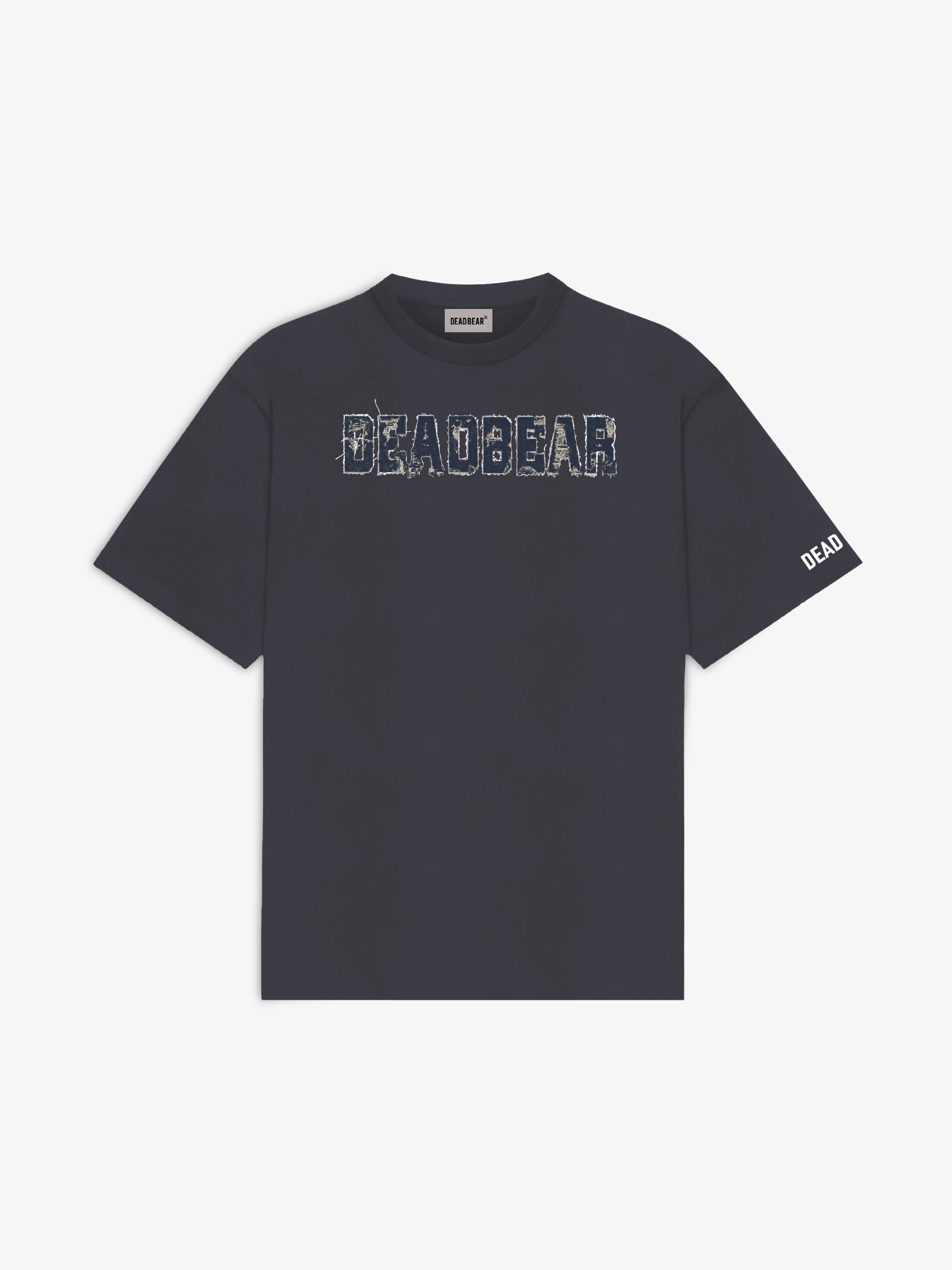 Fake Denim Tee Grey