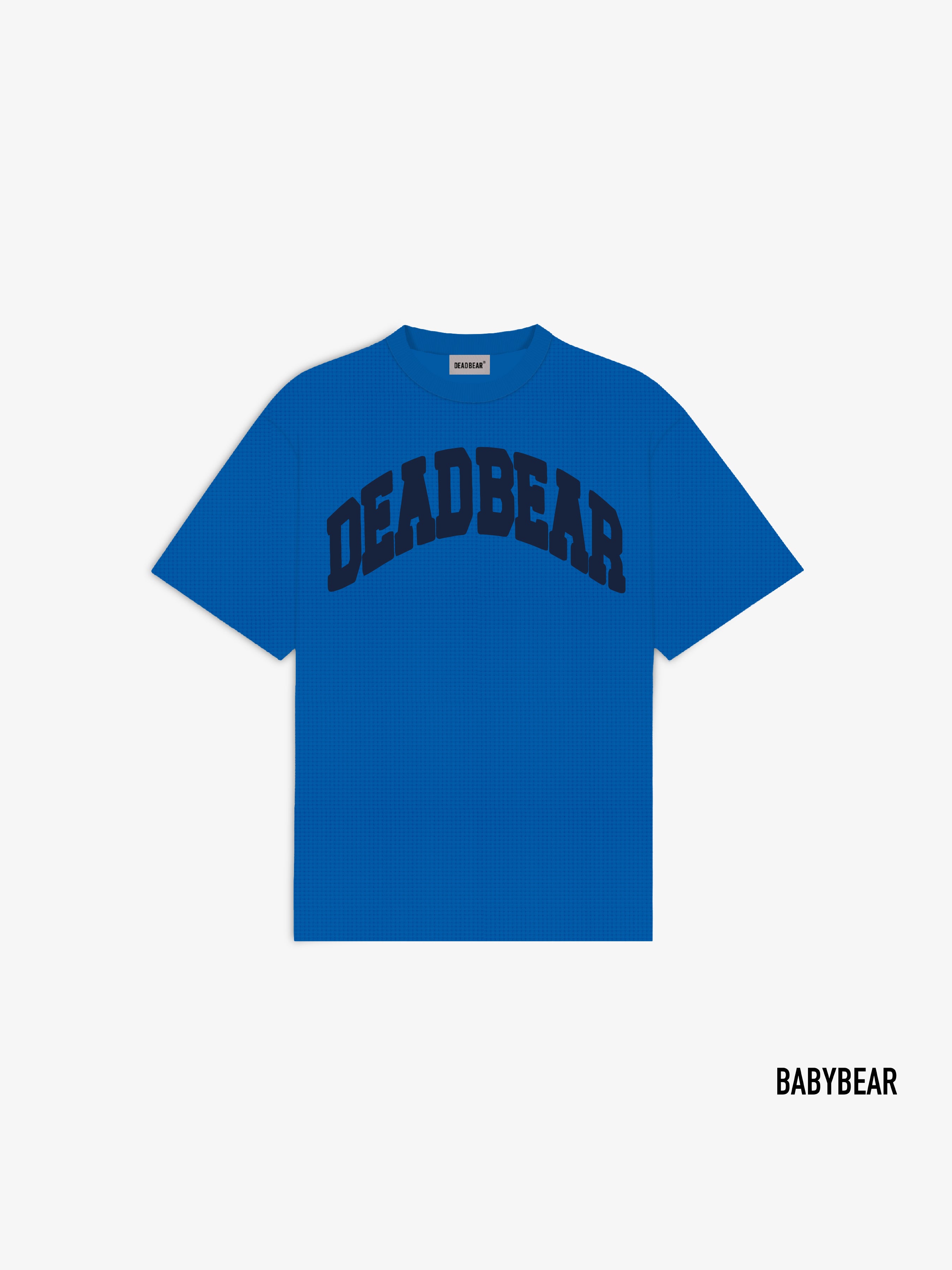 Babybear Waffle Tee Royal Blue