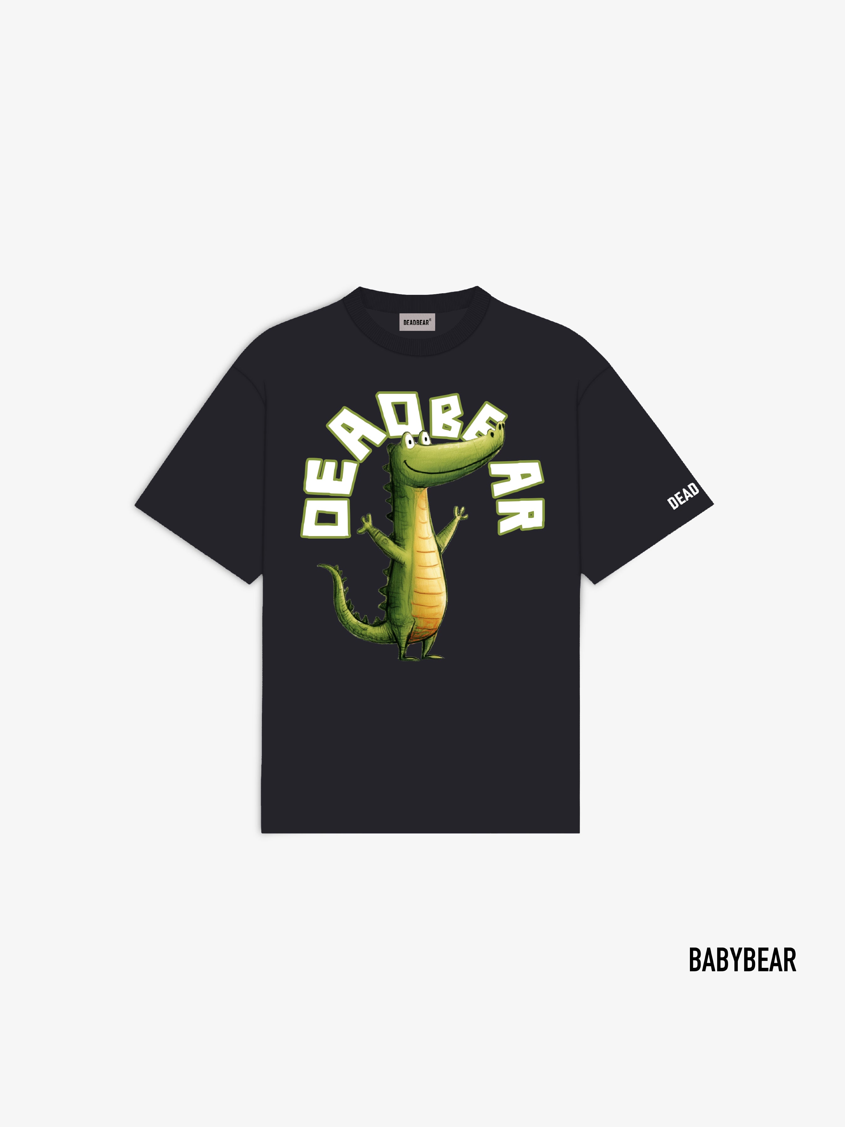 Babybear Dino Tee Black