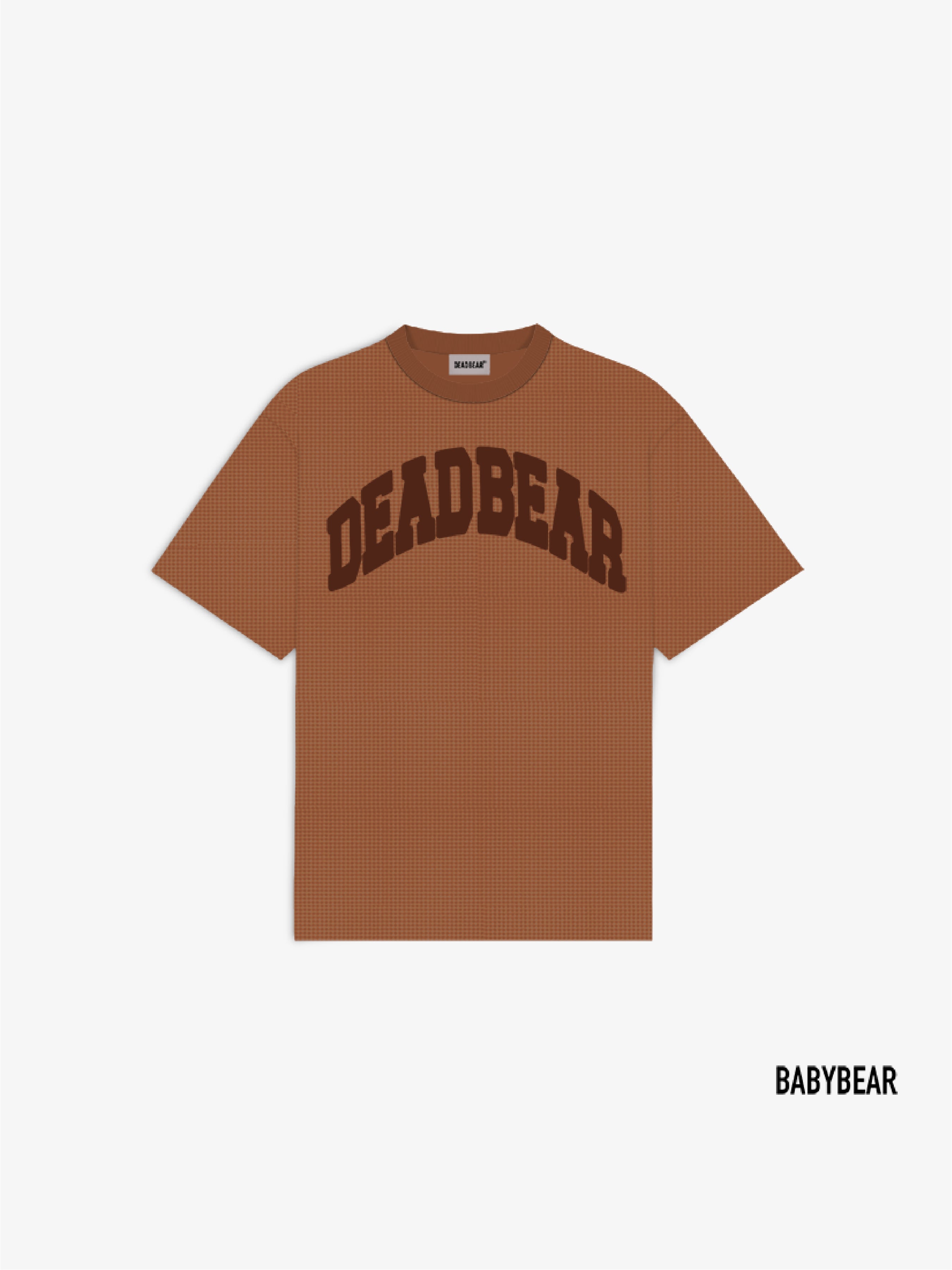 Babybear Waffle Tee Brown