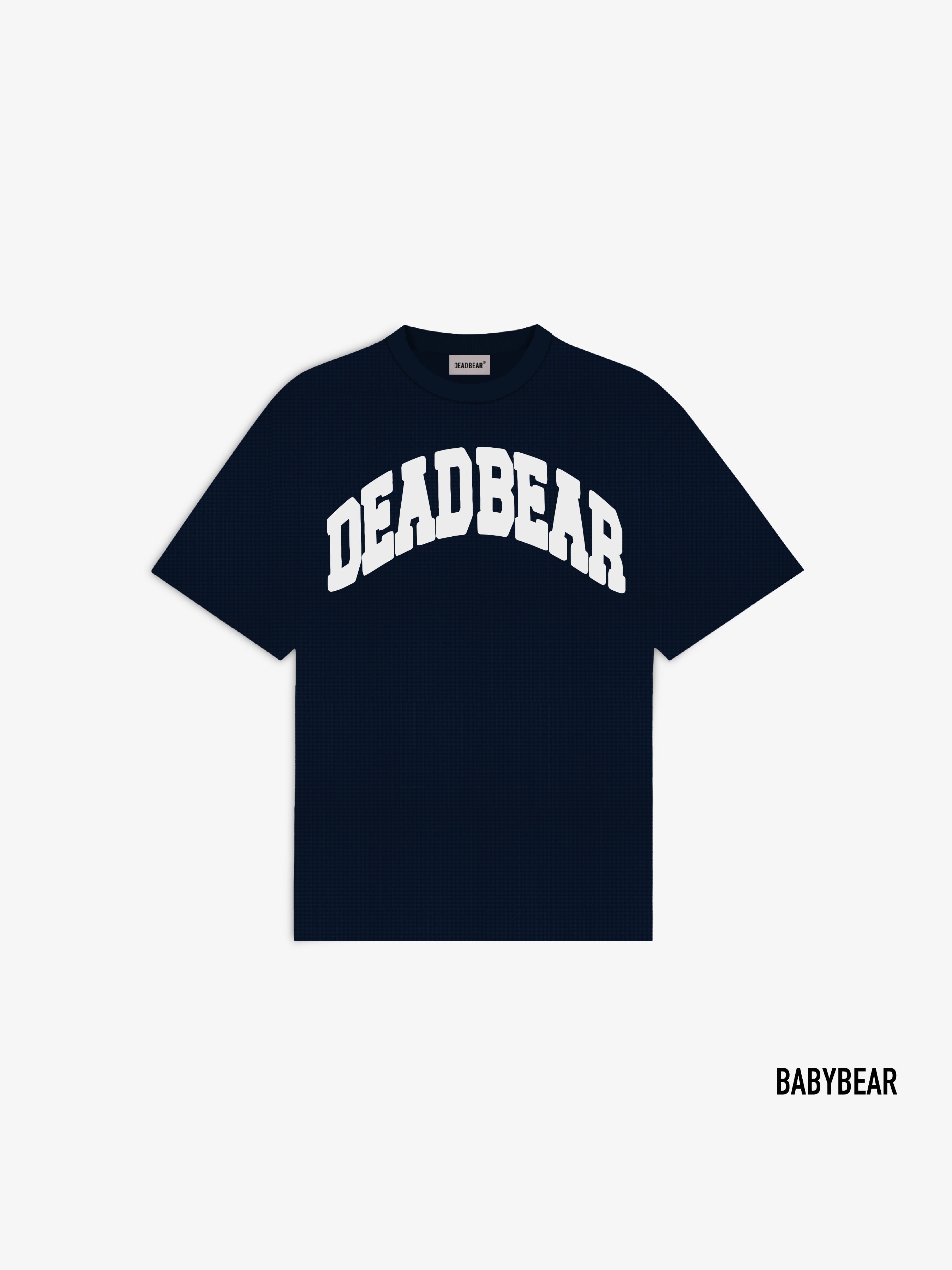 Babybear Waffle Tee Navy