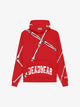Bare Bone Hoodie Red