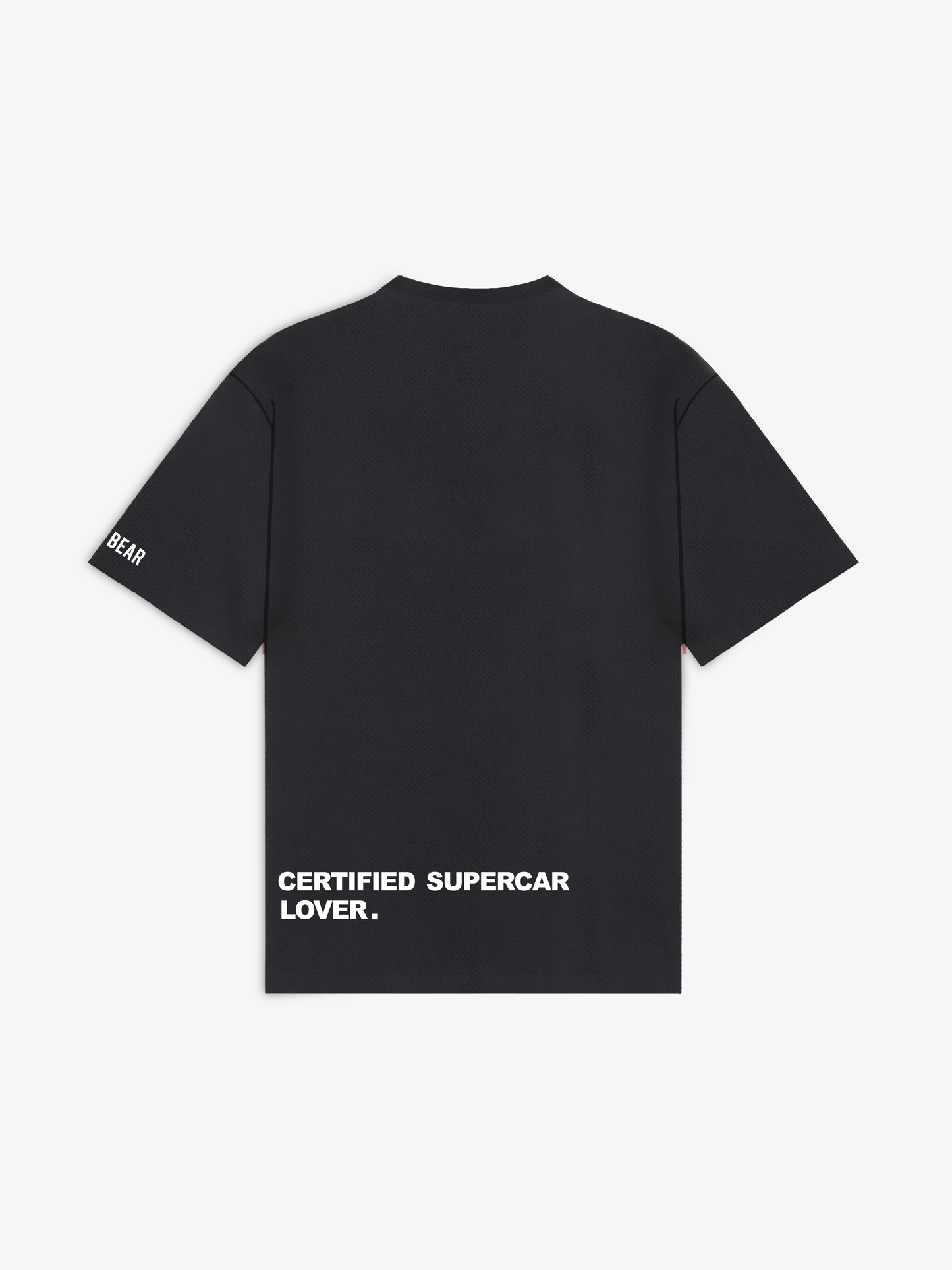 SUPERCAR LOVER TEE BLACK - Main Image
