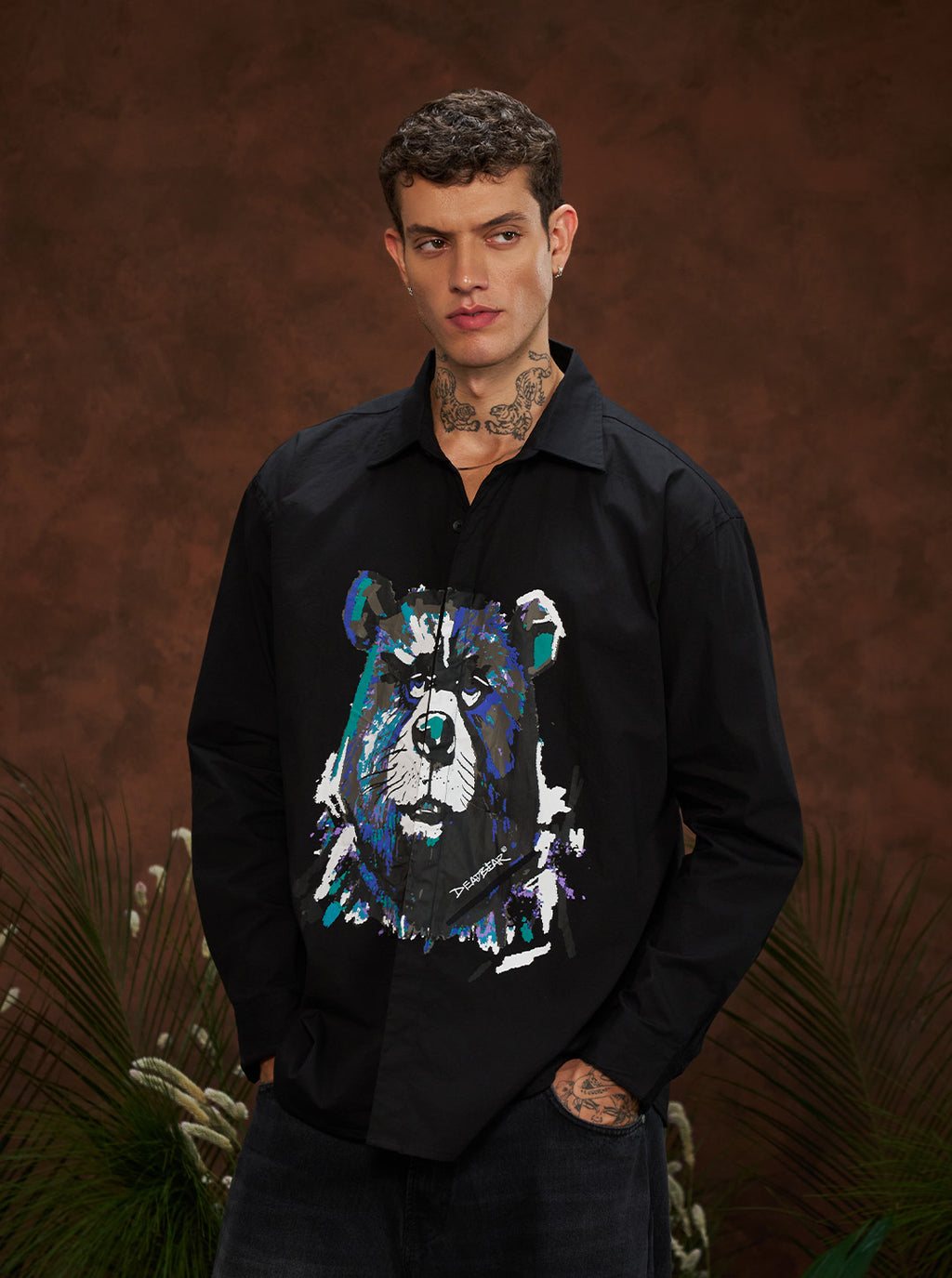 Grumpy Bear Shirt Black