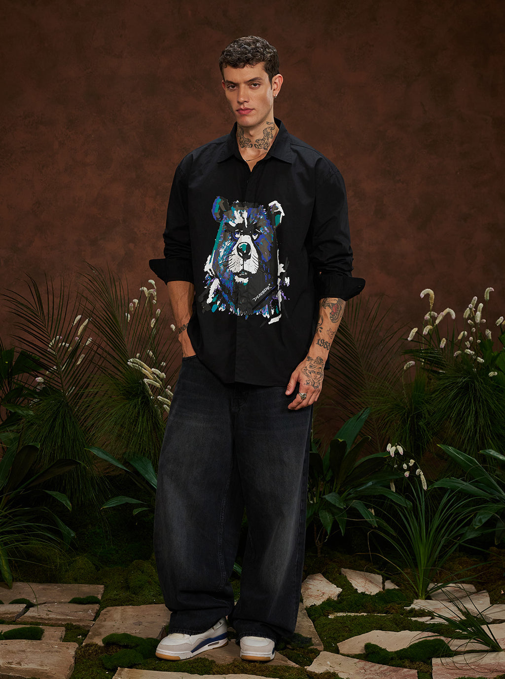 Grumpy Bear Shirt Black