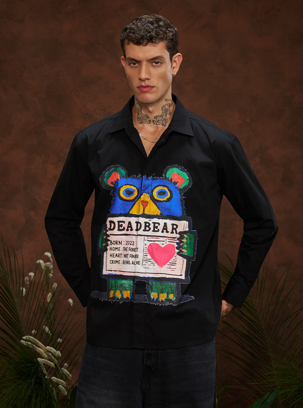 Mugshot Shirt Black