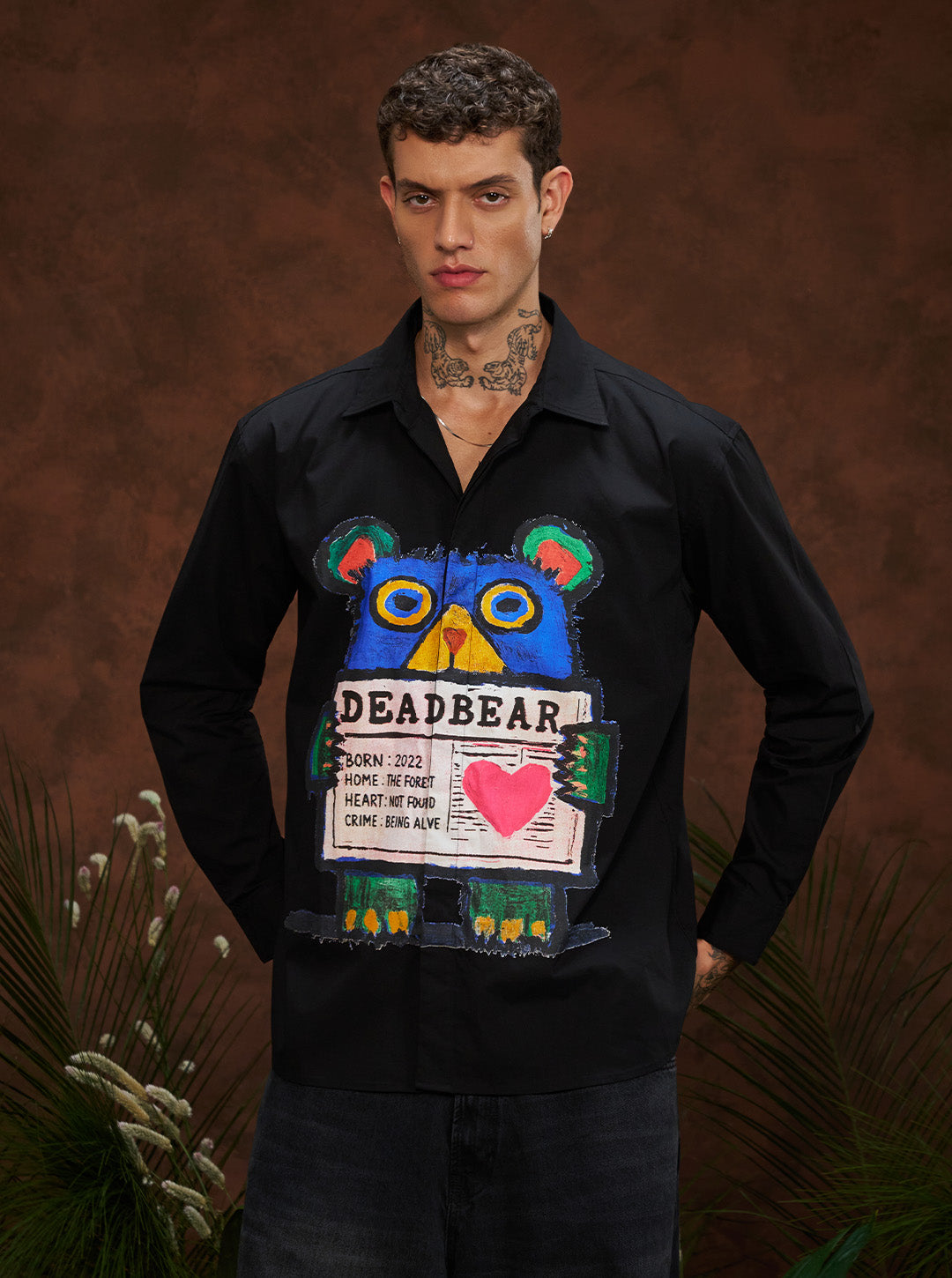 Mugshot Shirt Black