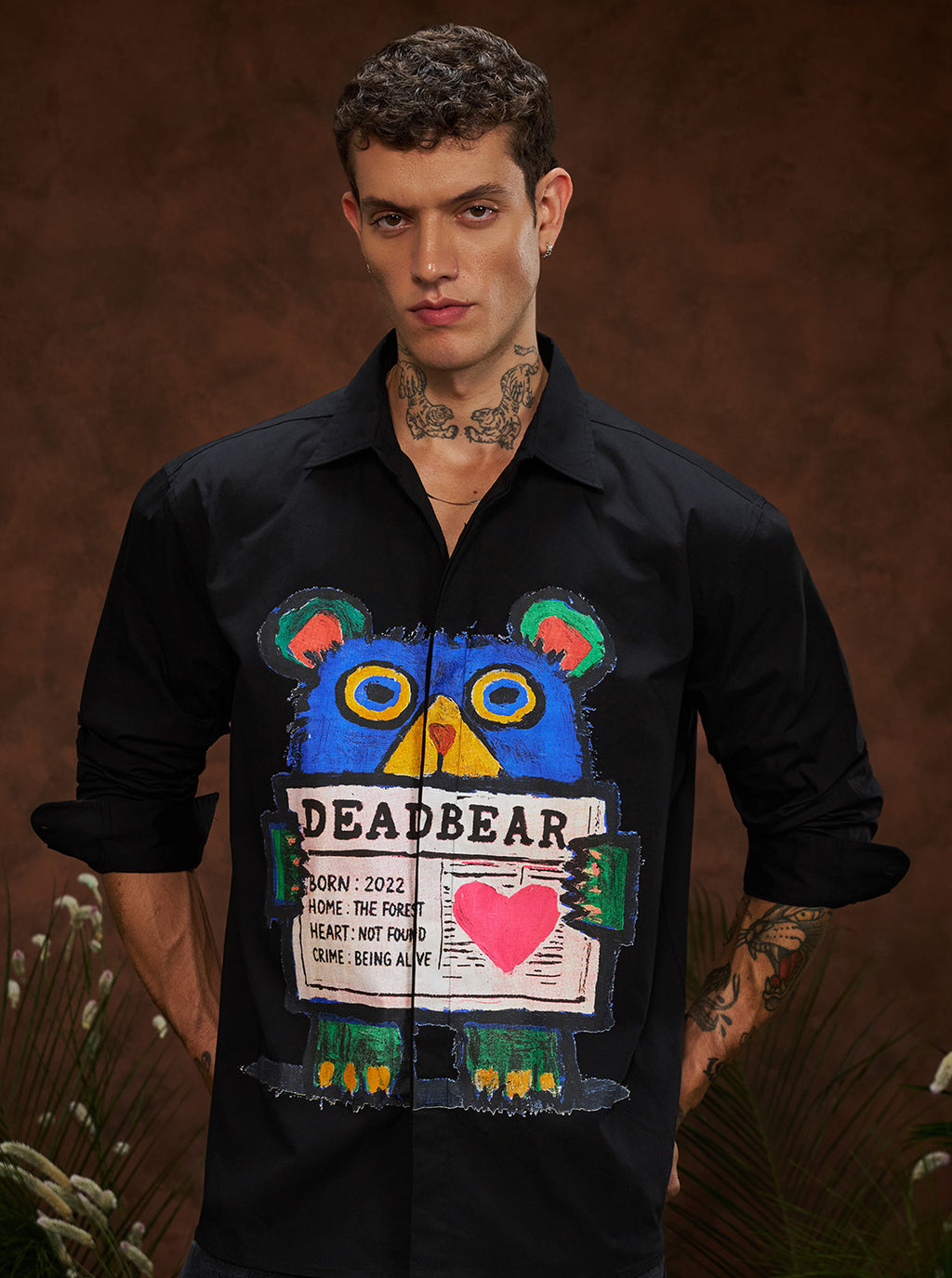 Mugshot Shirt Black