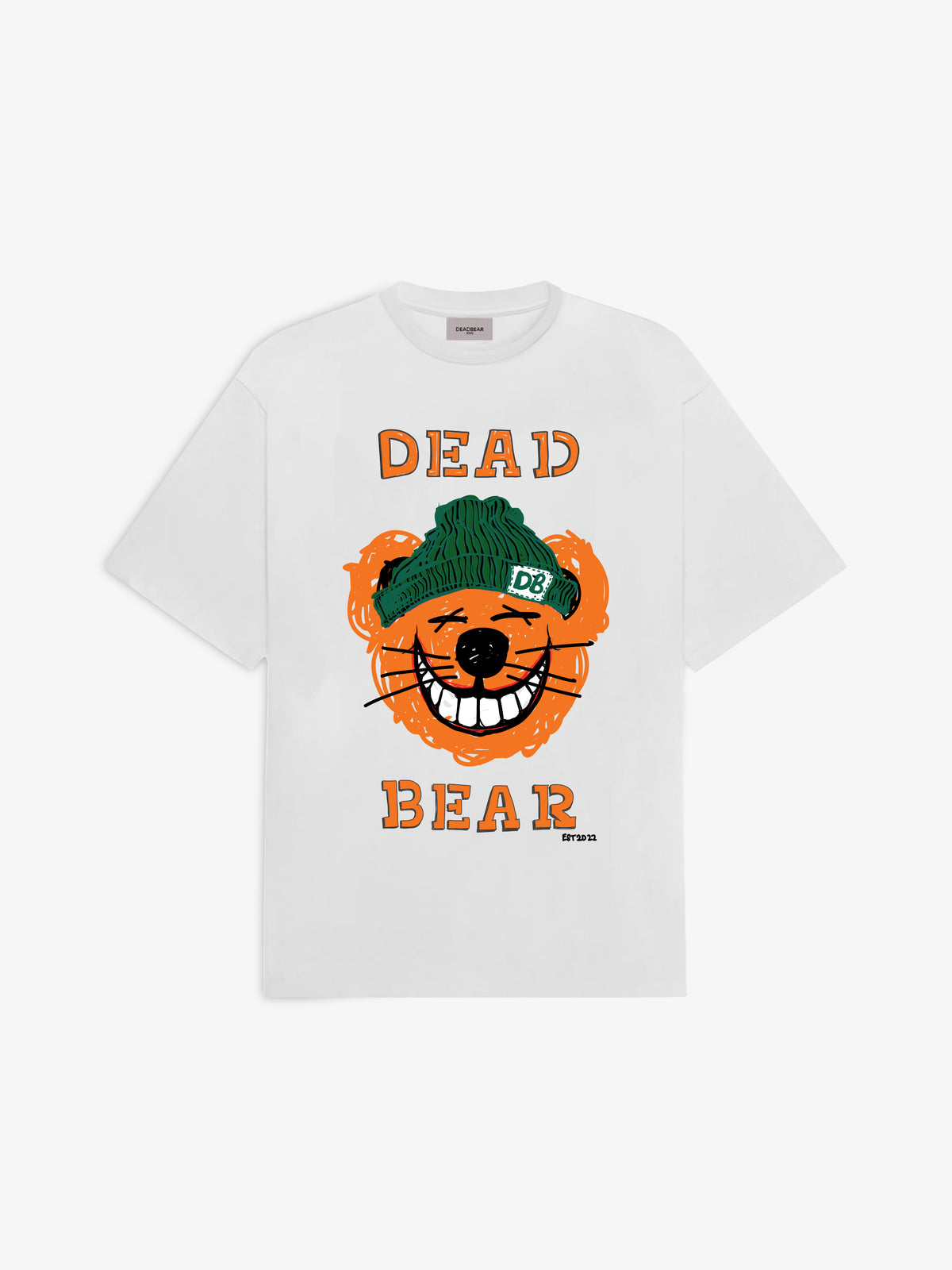 Tiger Tee Cream White – DEADBEAR