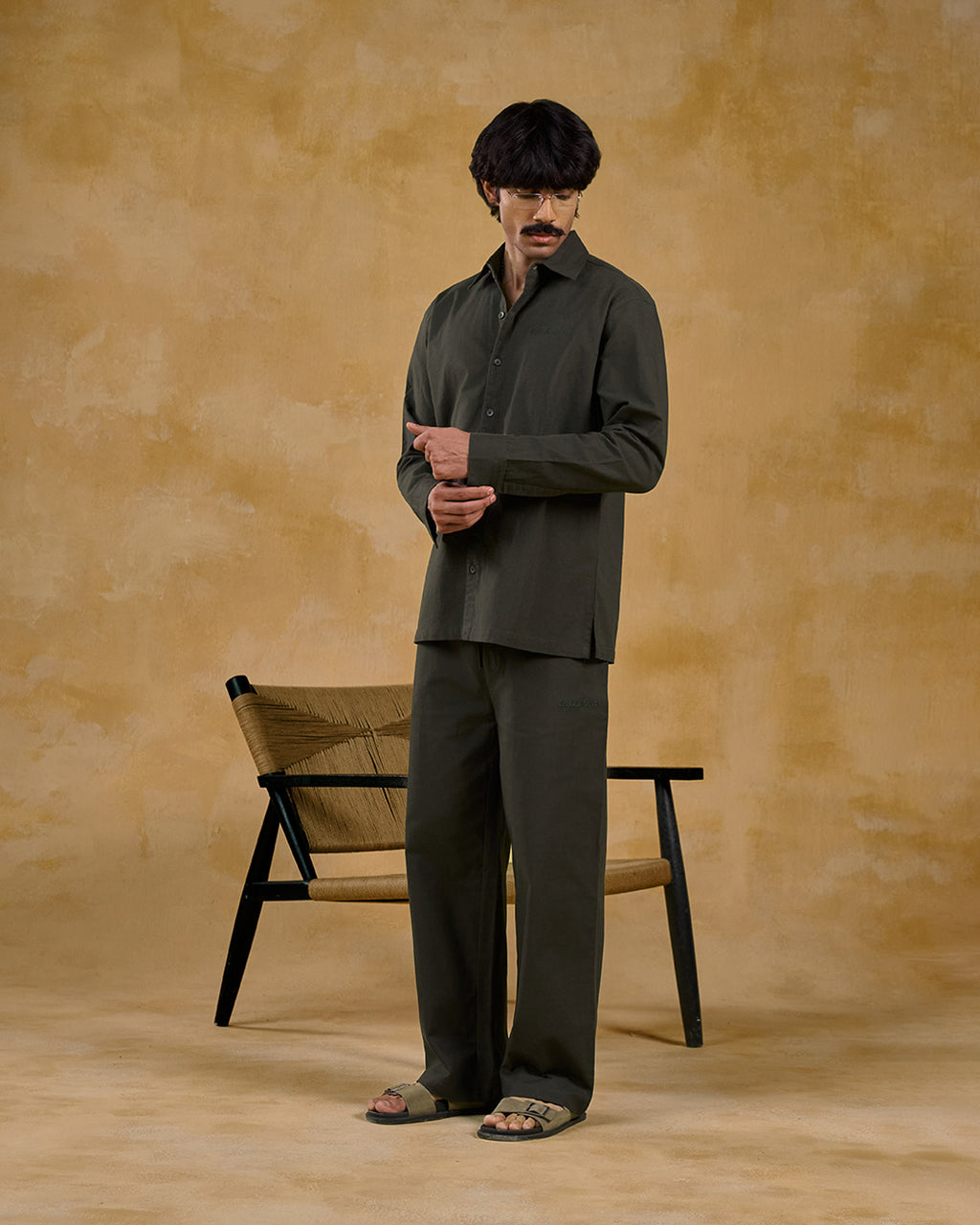 Co-ord Shirt Olive