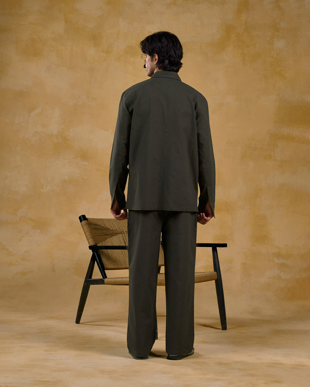 Co-ord Shirt Olive