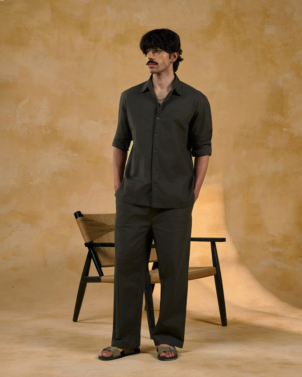 Co-ord Shirt Olive