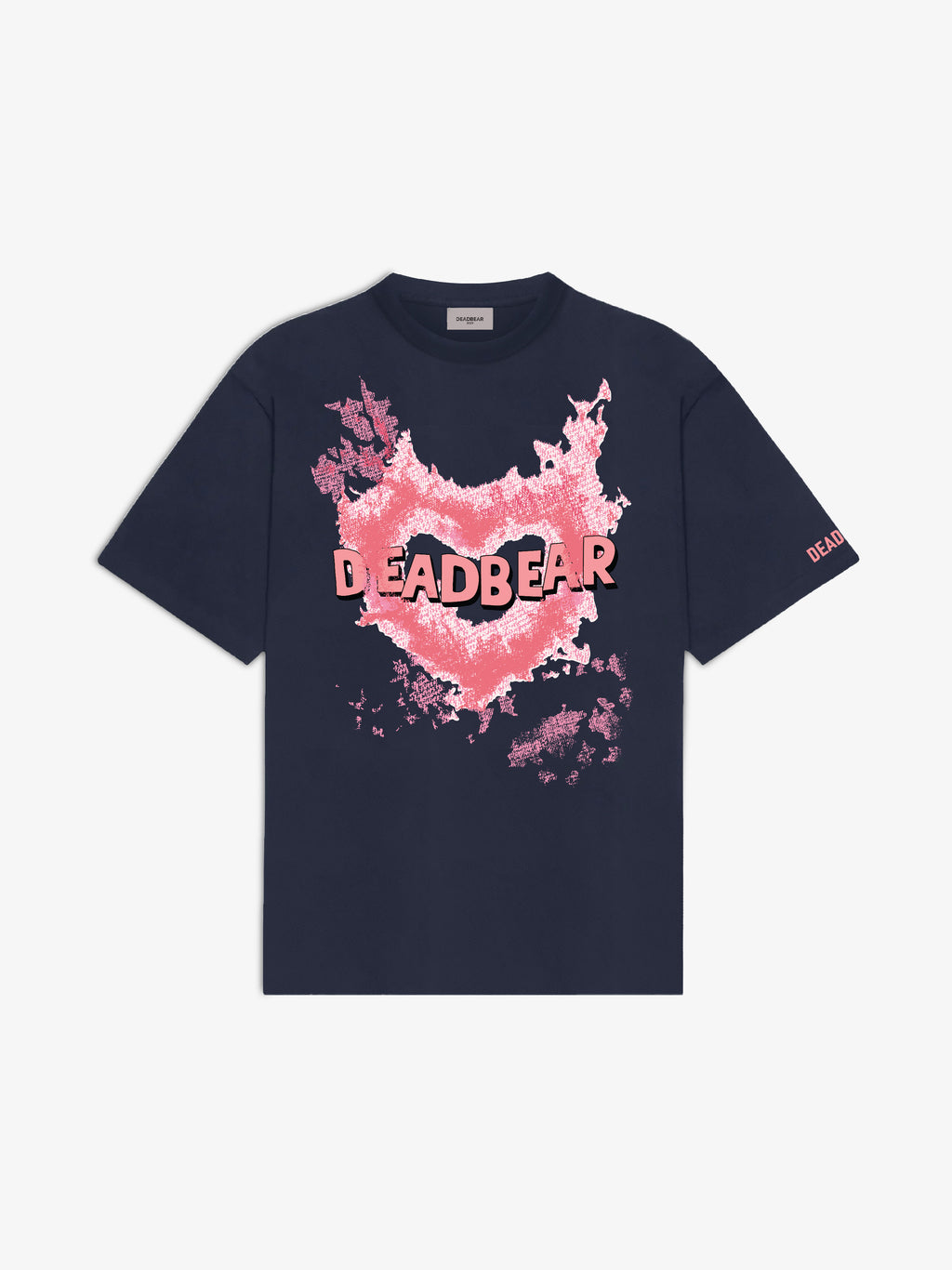 The Heart Tee Navy Blue