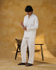 Co-ord Straight Pant White