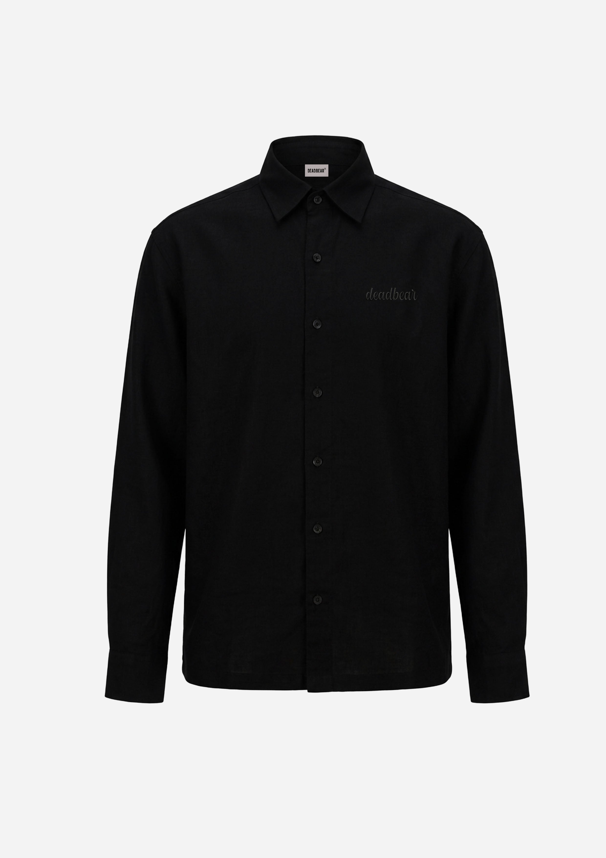 Co-ord Shirt Black
