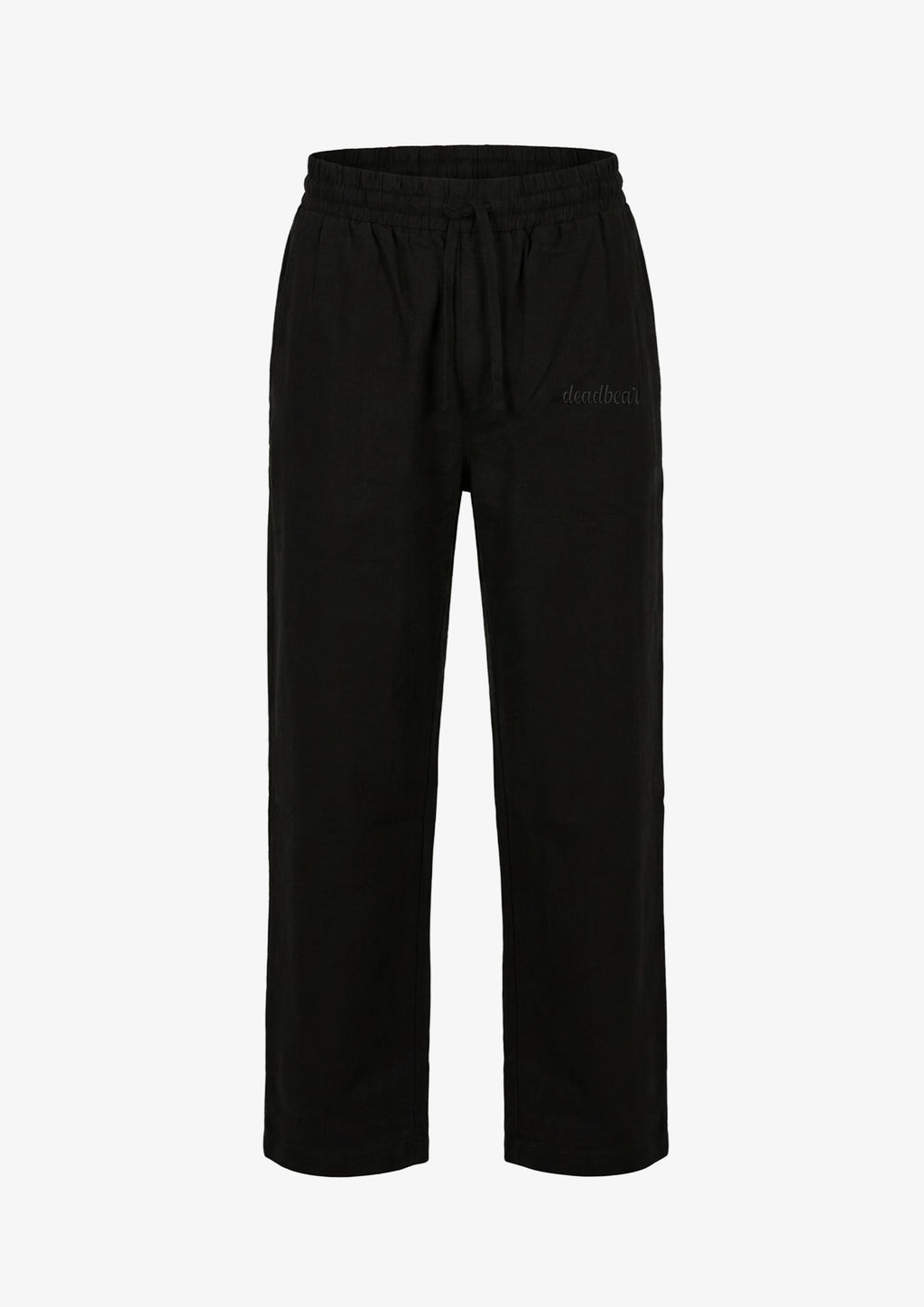 Co-ord Straight Pant Black