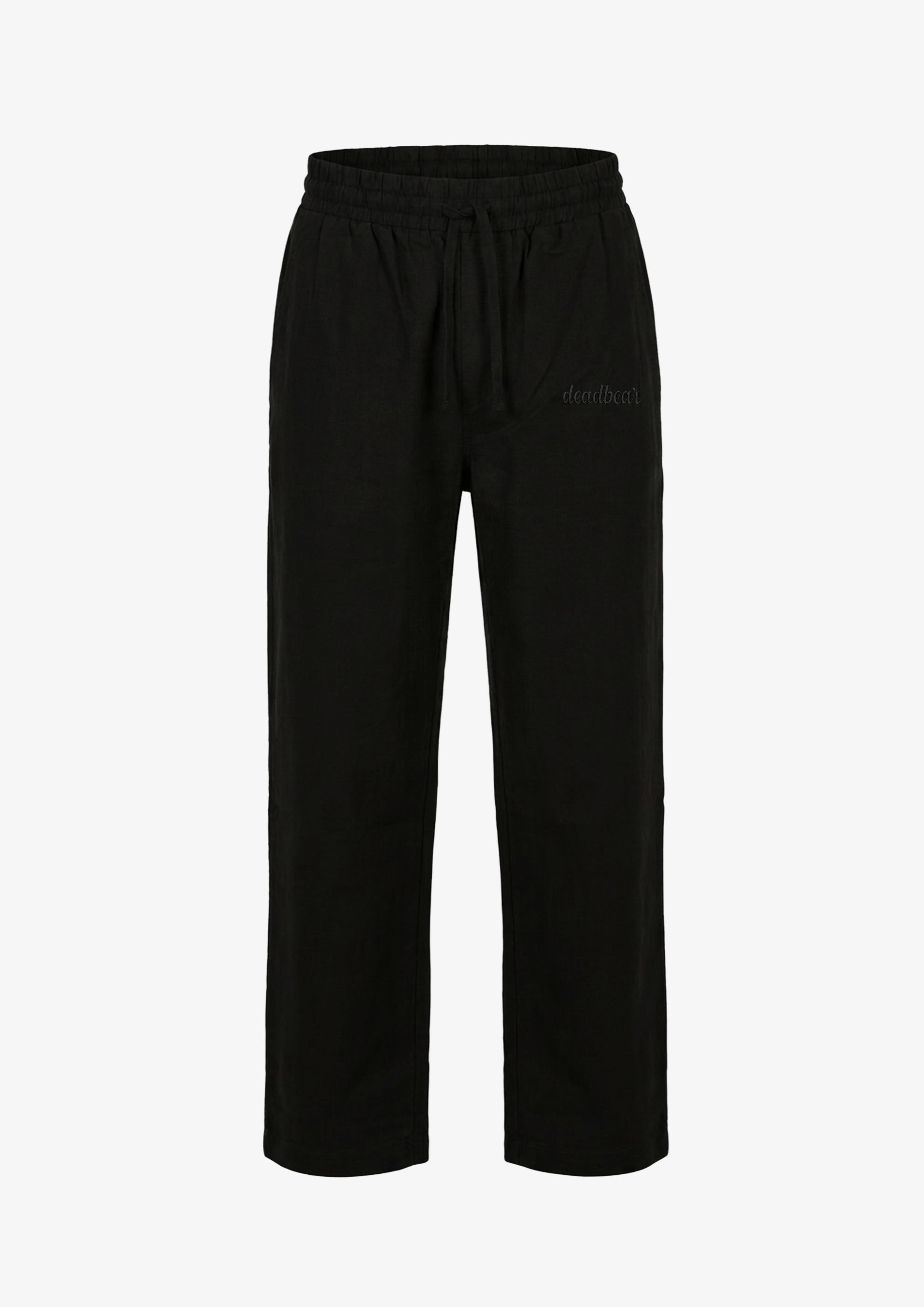 Co-ord Straight Pant Black