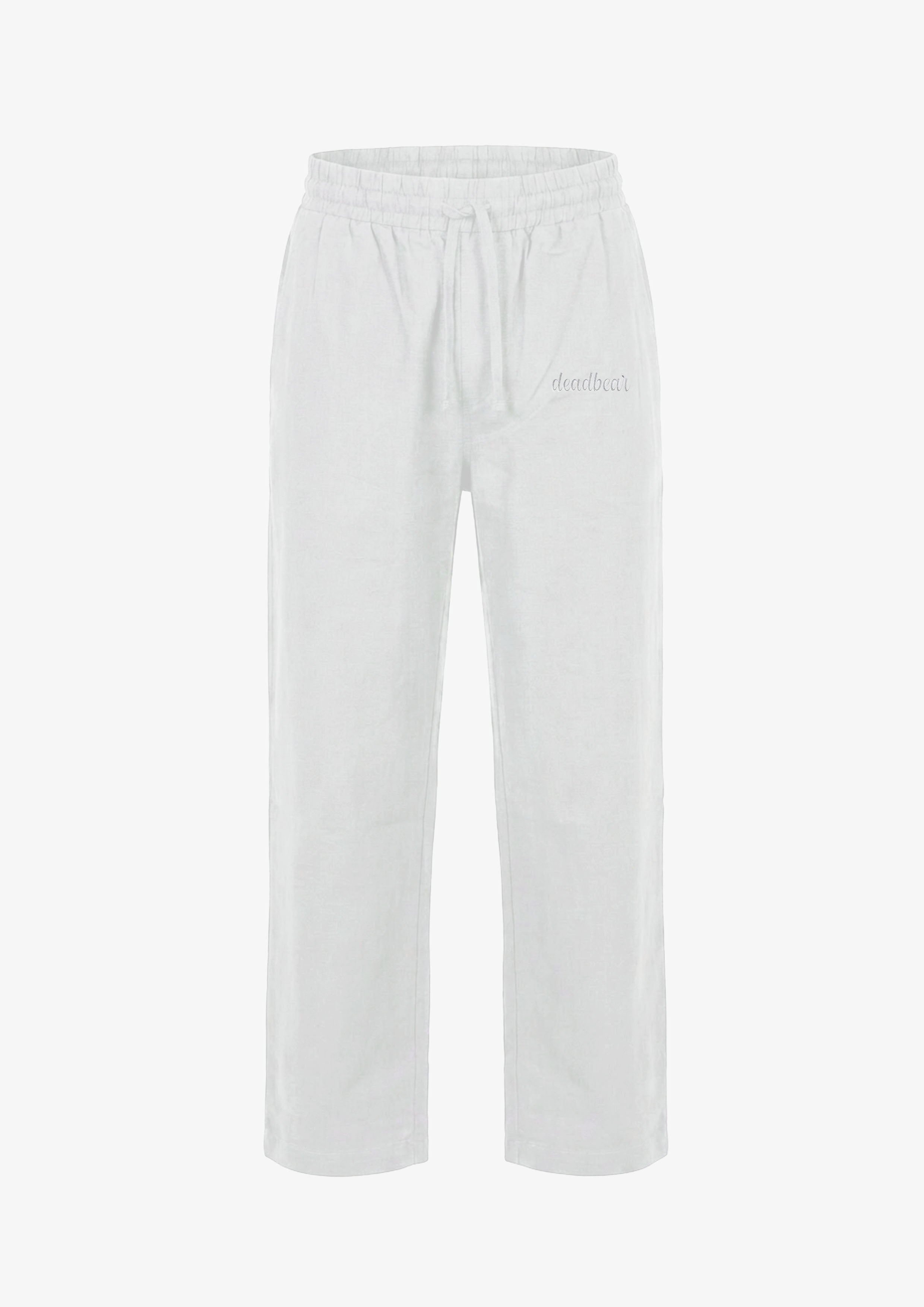 Co-ord Straight Pant White