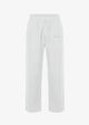 Co-ord Straight Pant White