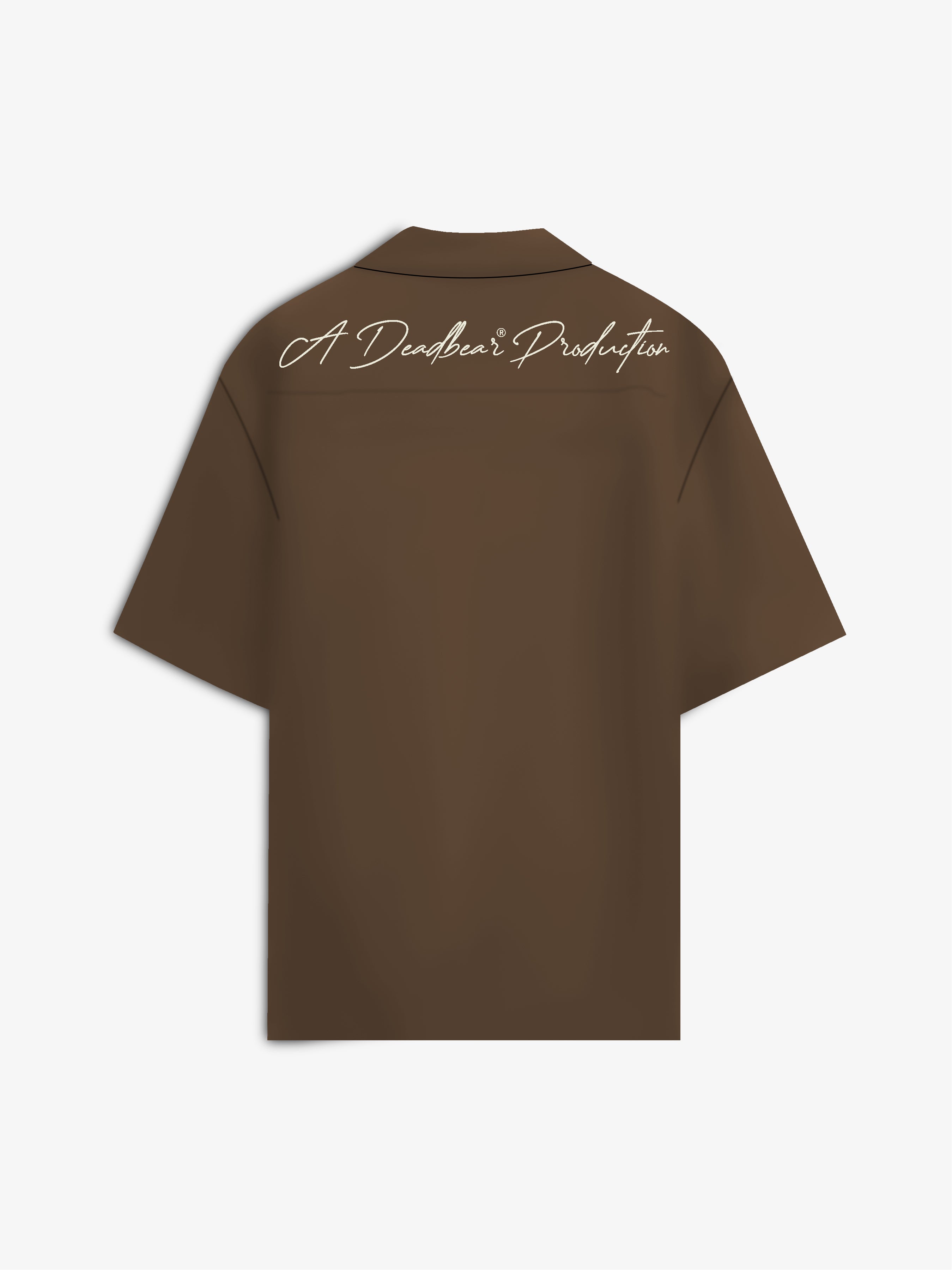 Bowling Shirt Caramel Brown