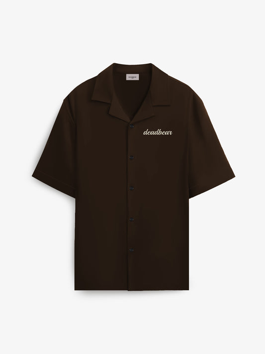 BOWLING SHIRT BROWN