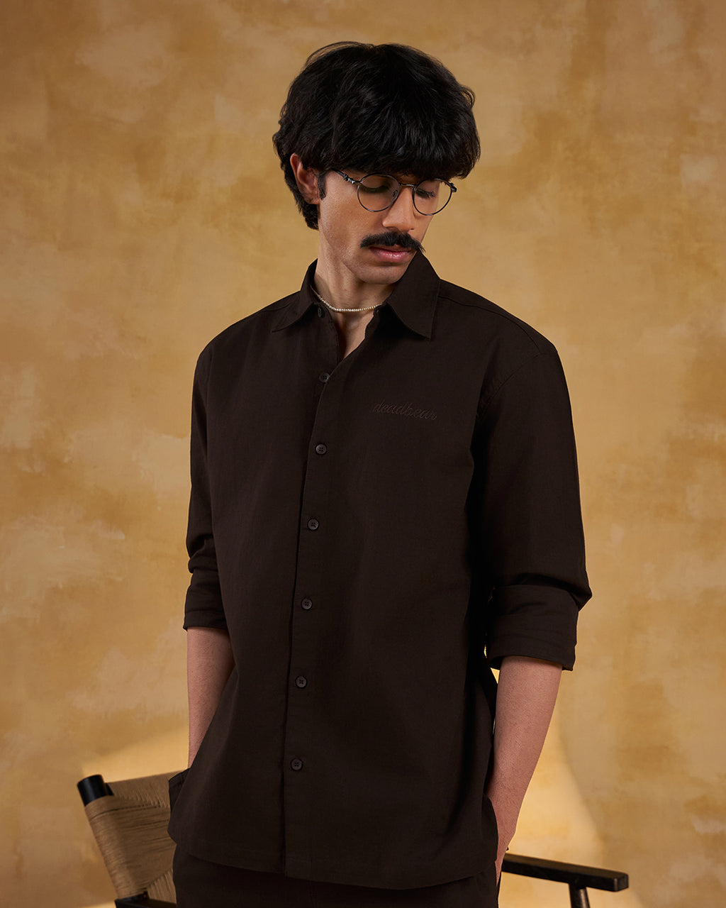 Co-ord Shirt Brown